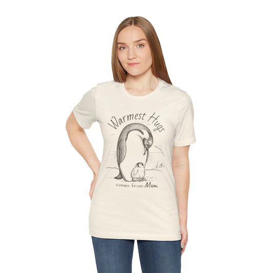 The Penguin Hugs T-Shirt - CritterFit Co