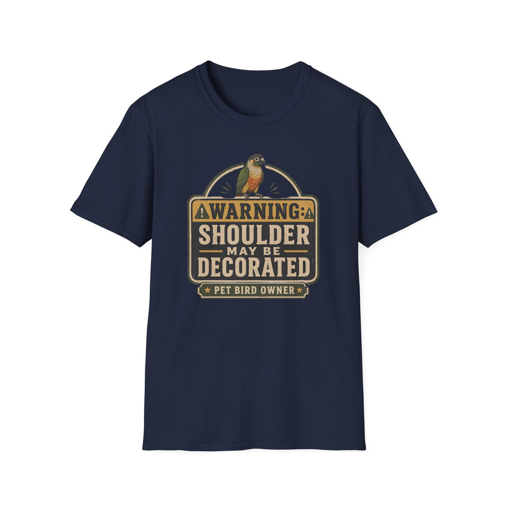 Warning Decoration Conure T-shirt