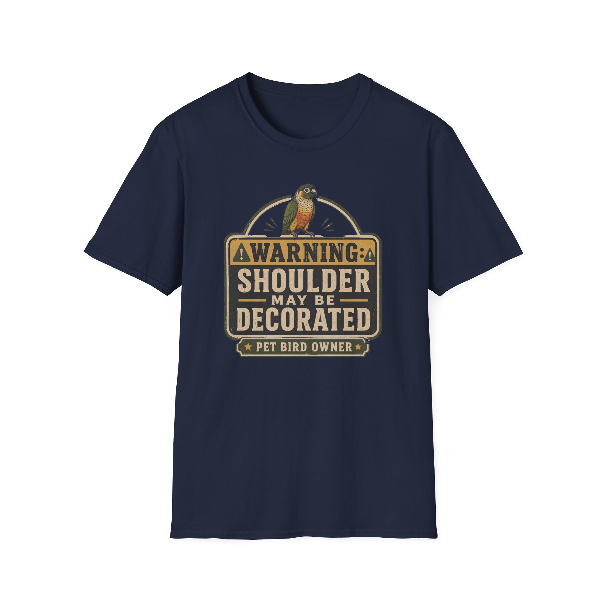 Warning Decoration Conure T-shirt