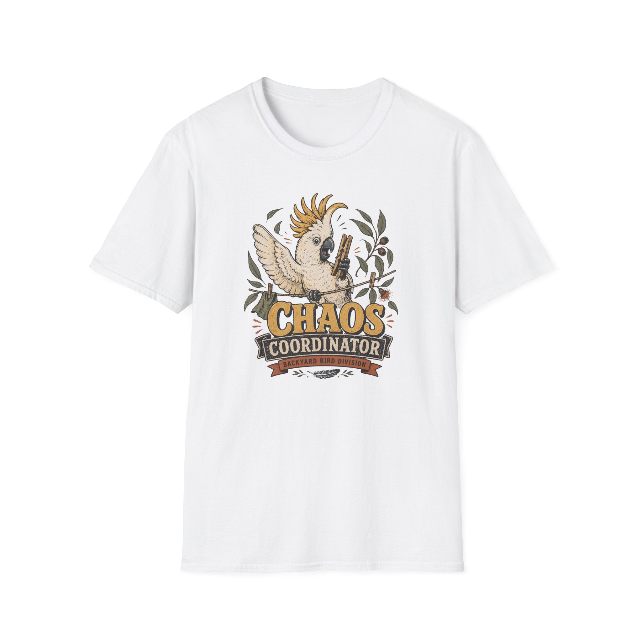 Chaos Coordinator Cockatoo T-shirt
