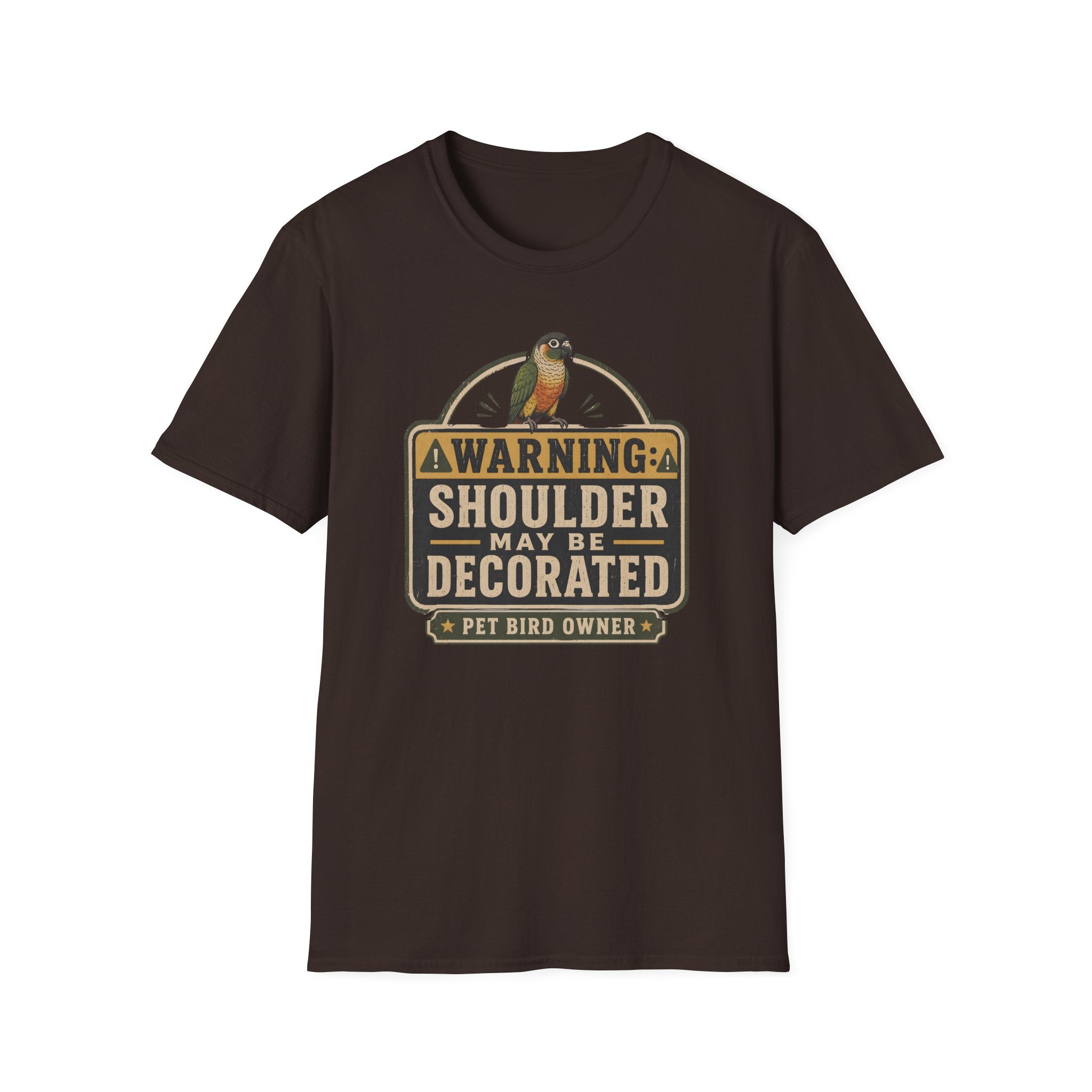 Warning Decoration Conure T-shirt