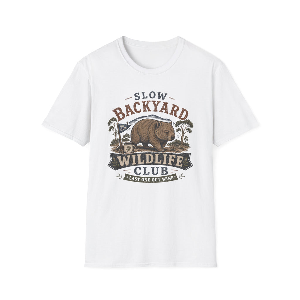 Slow Backyard Wombat T-shirt