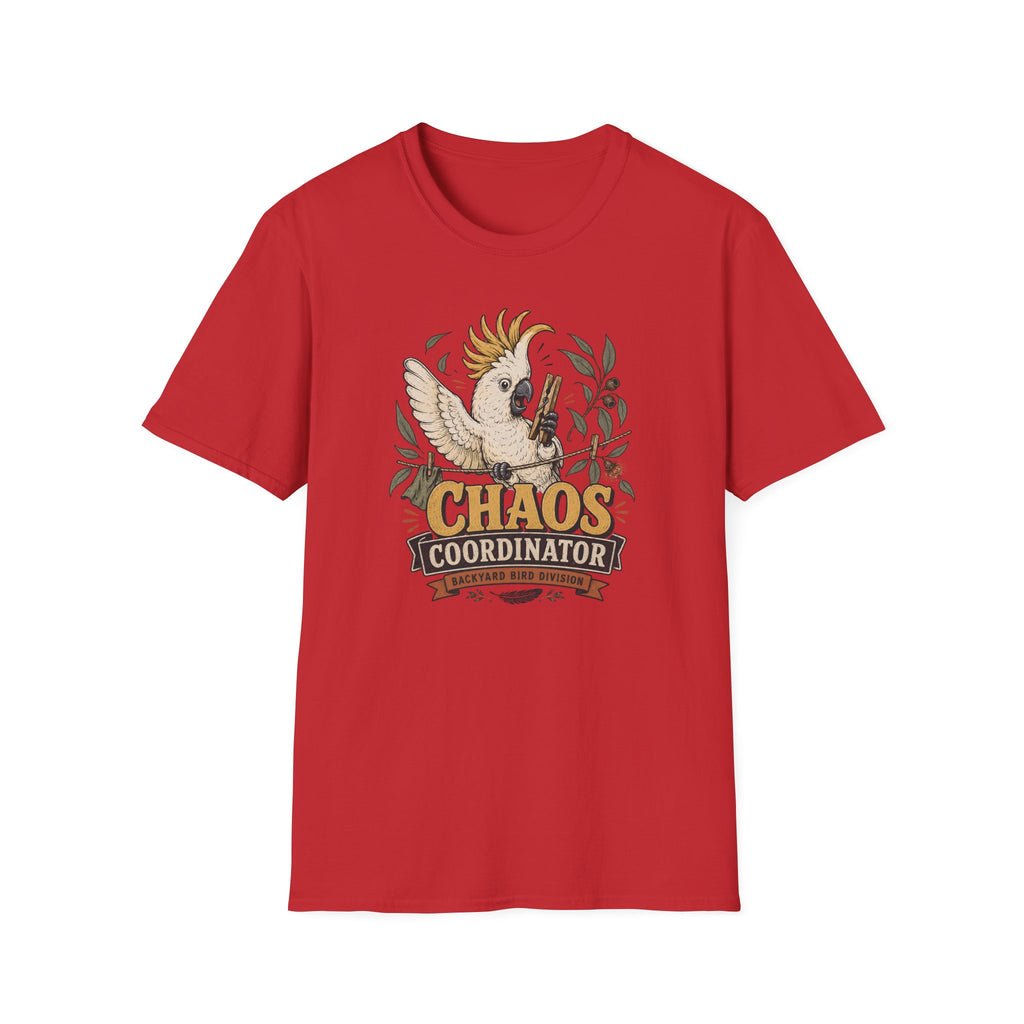 Chaos Coordinator Cockatoo T-shirt