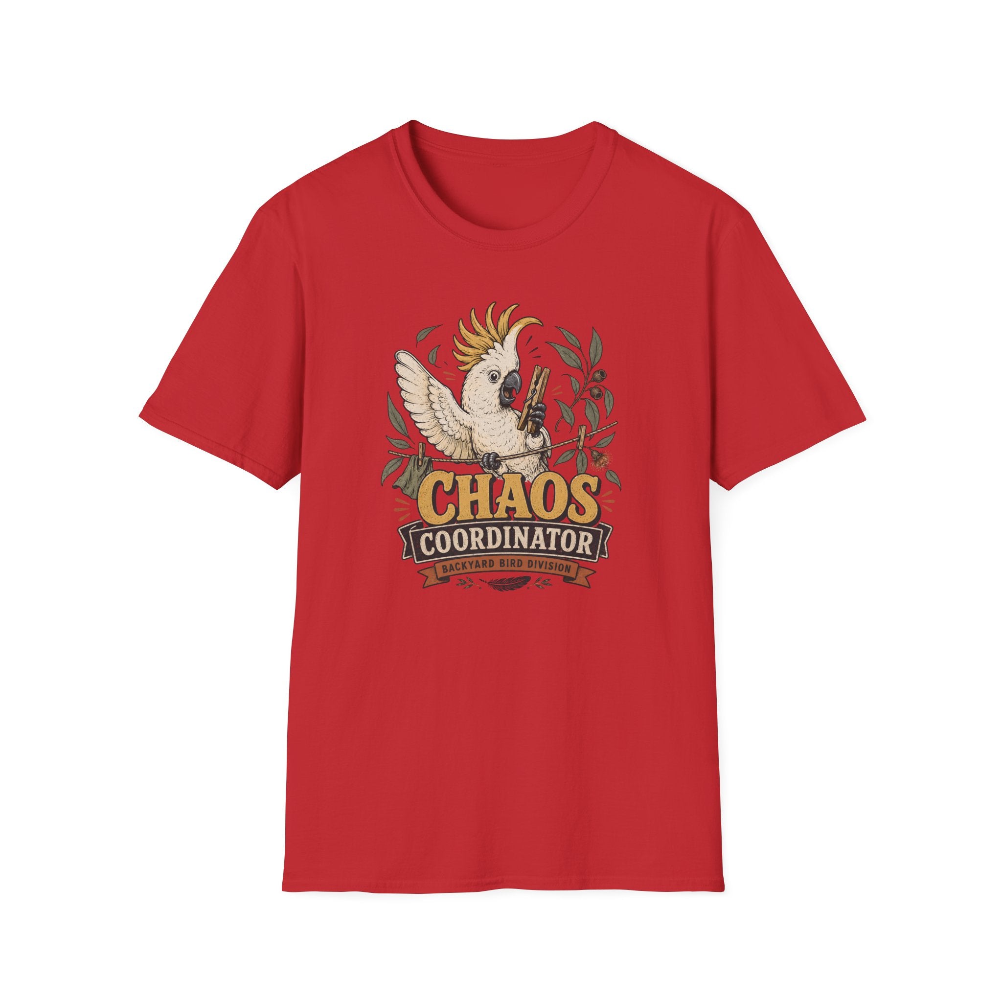 Chaos Coordinator Cockatoo T-shirt