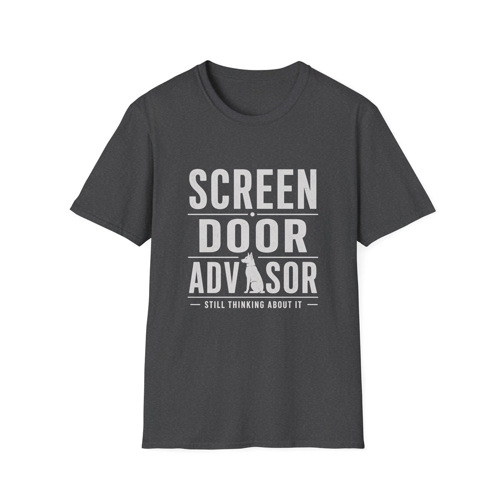 Screen Door Advisor Dog T-shirt