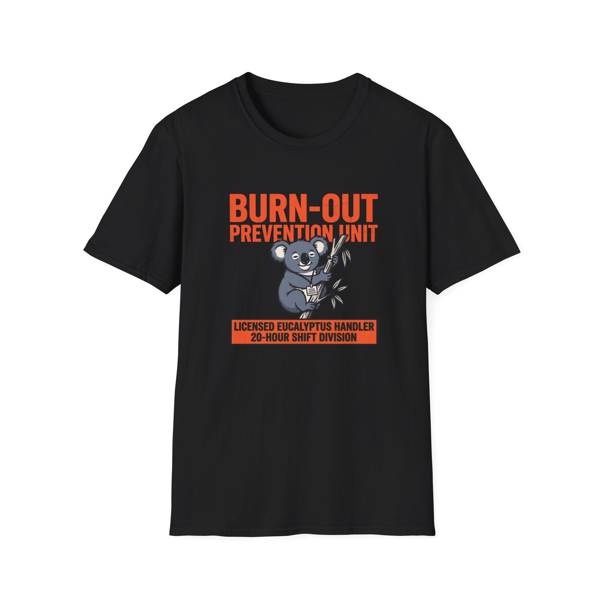 Koala Burnout Prevention T-shirt