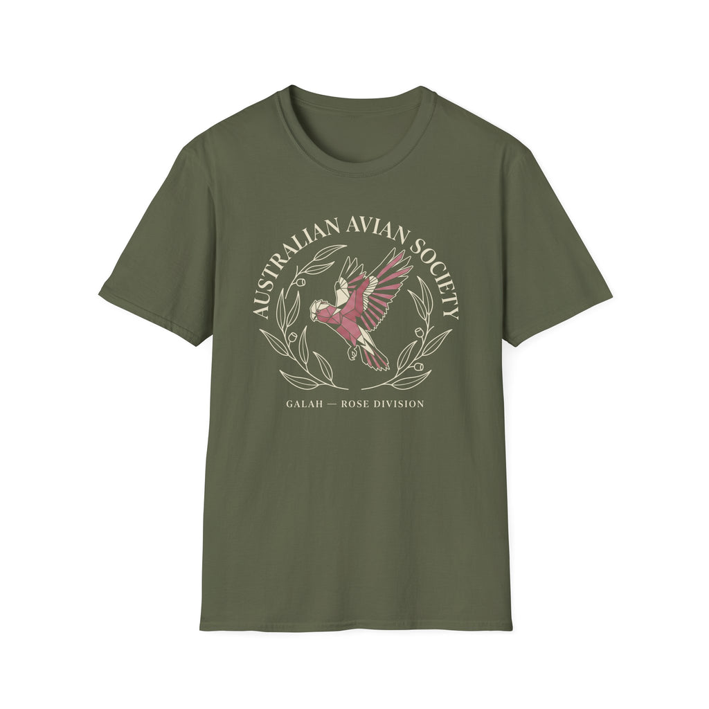 Australian Avian Galah Rose T-shirt