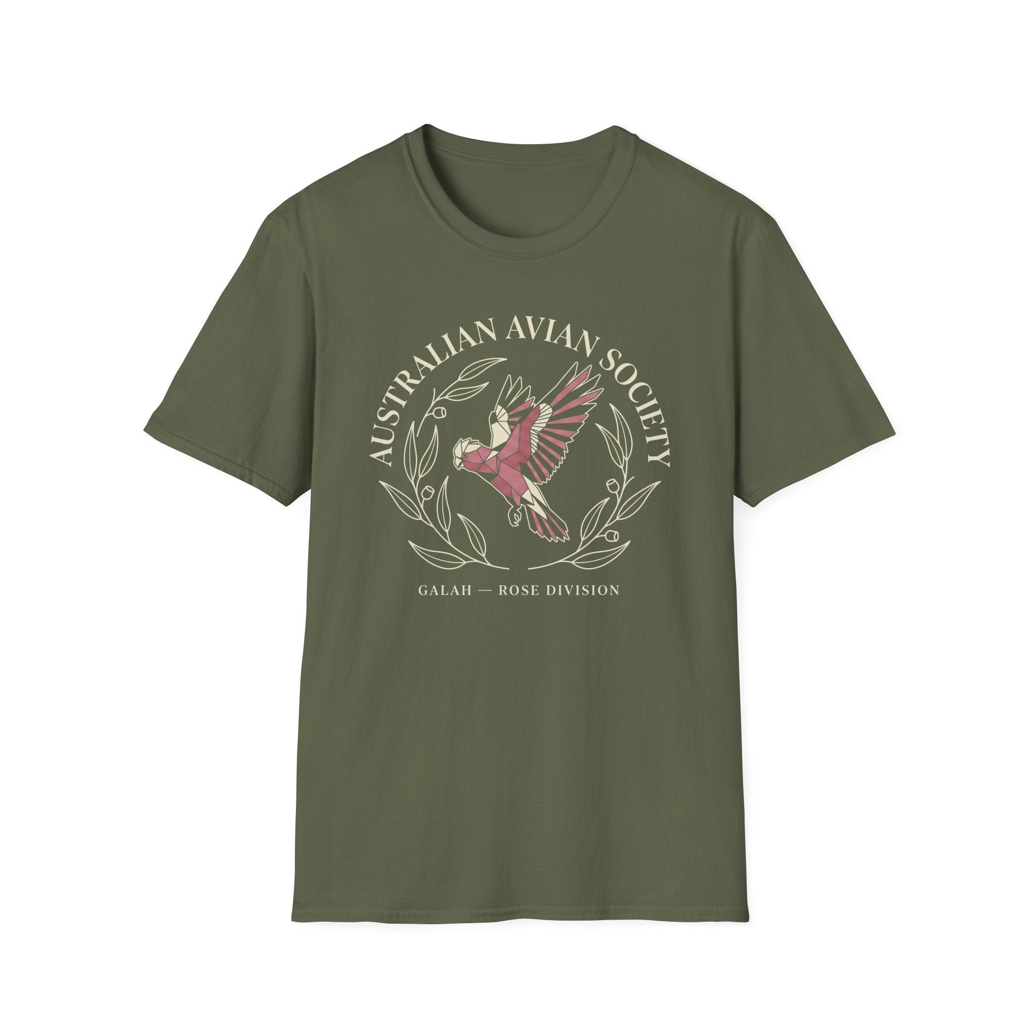 Australian Avian Galah Rose T-shirt