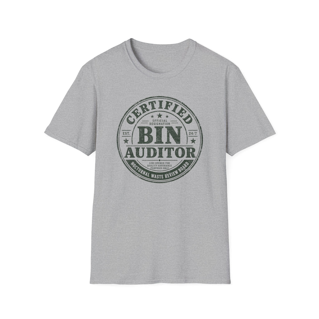 Certified Bin Auditor T-shirt