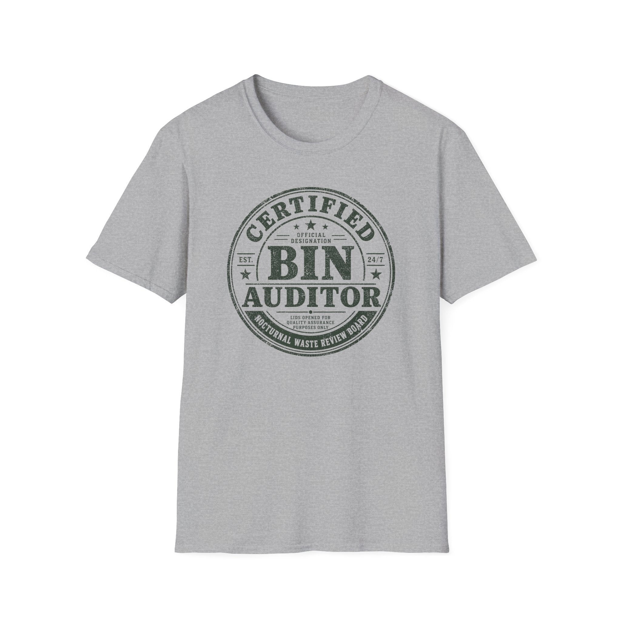 Certified Bin Auditor T-shirt