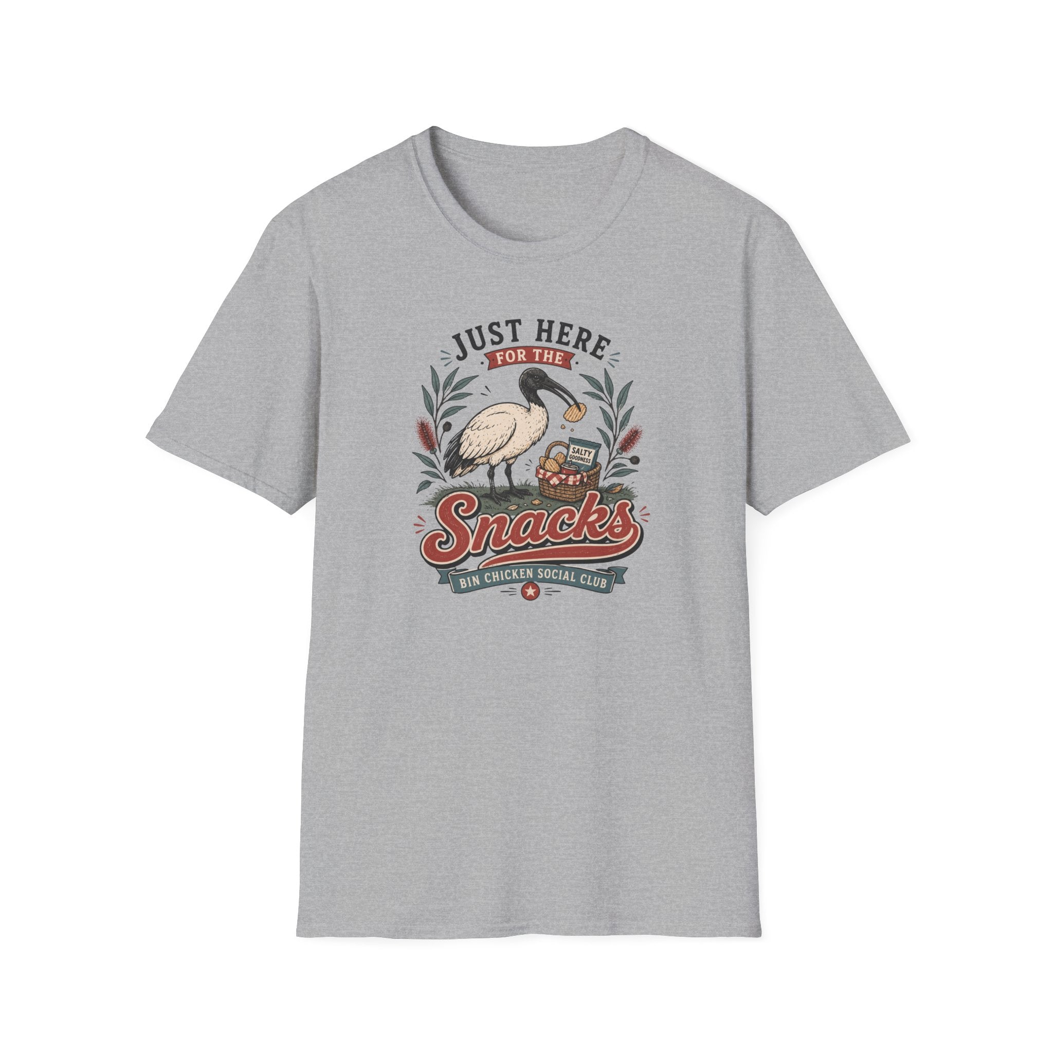 Australian Ibis Snacks T-shirt