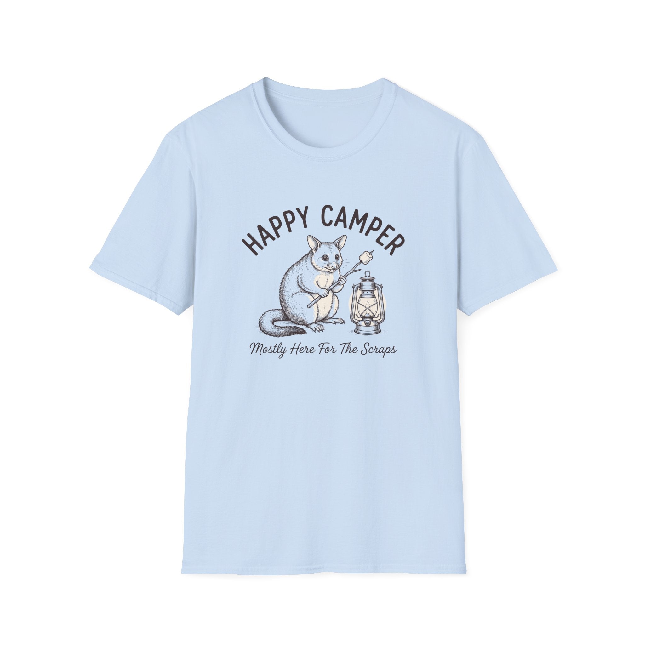 Happy Camper Possum T-shirt