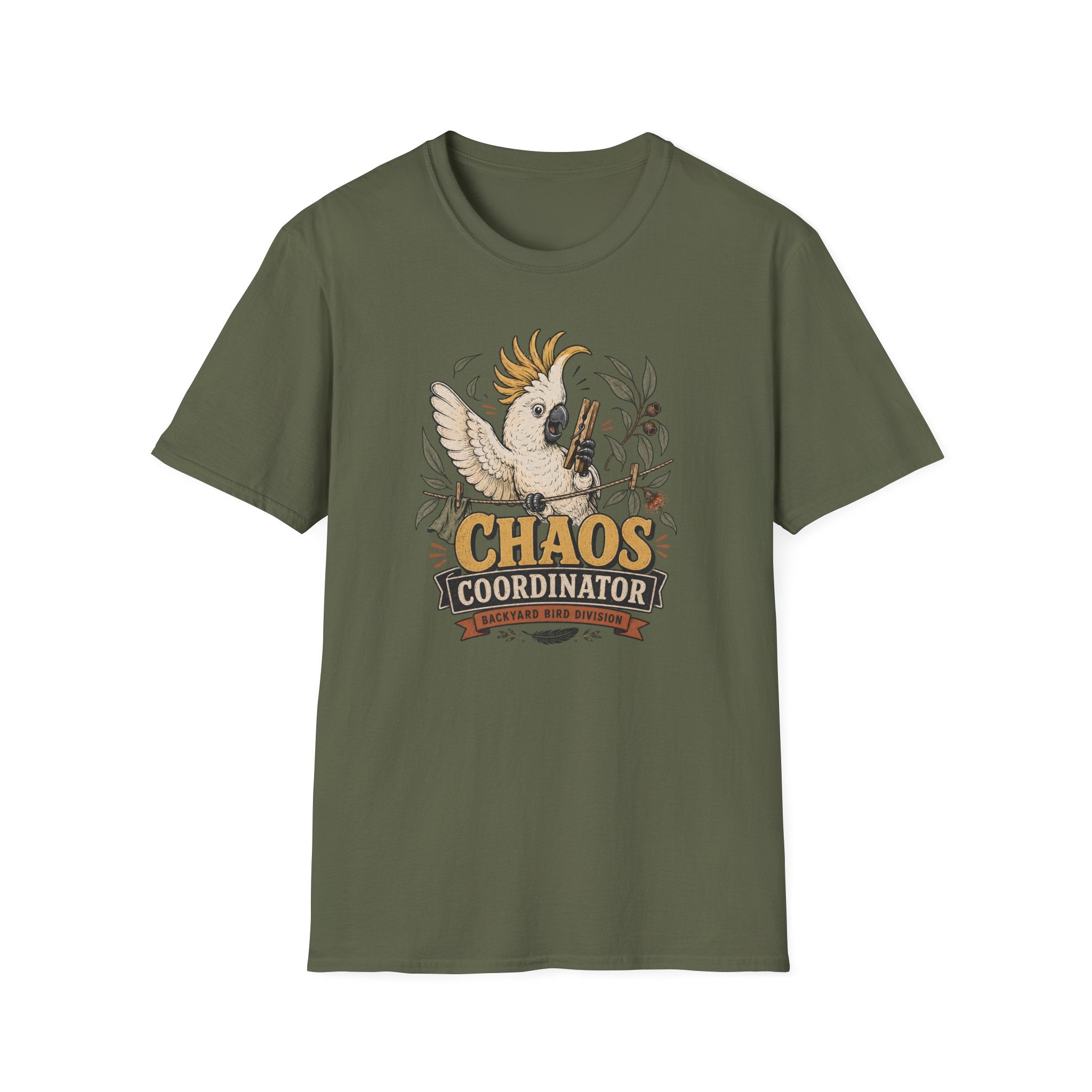 Chaos Coordinator Cockatoo T-shirt