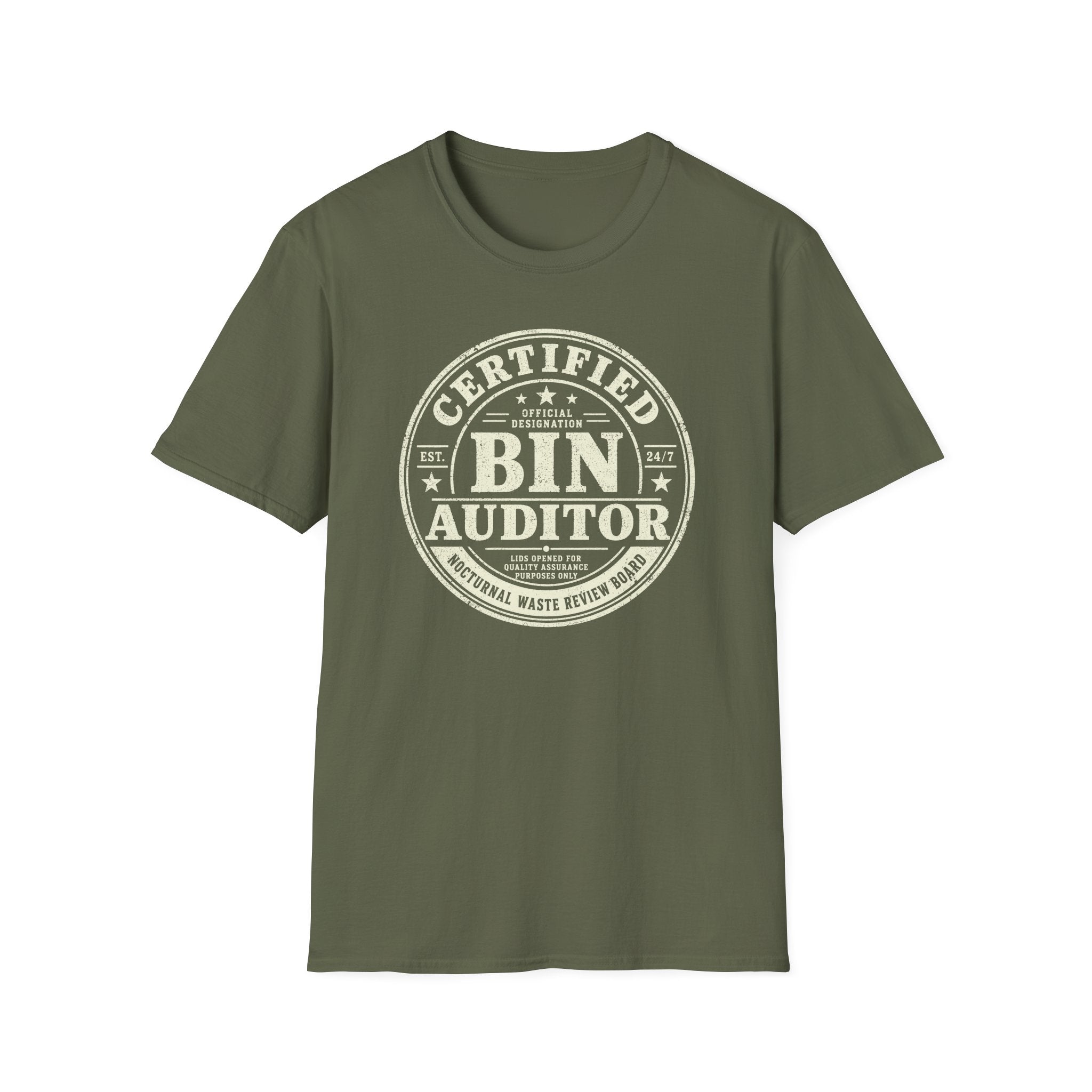 Certified Bin Auditor T-shirt