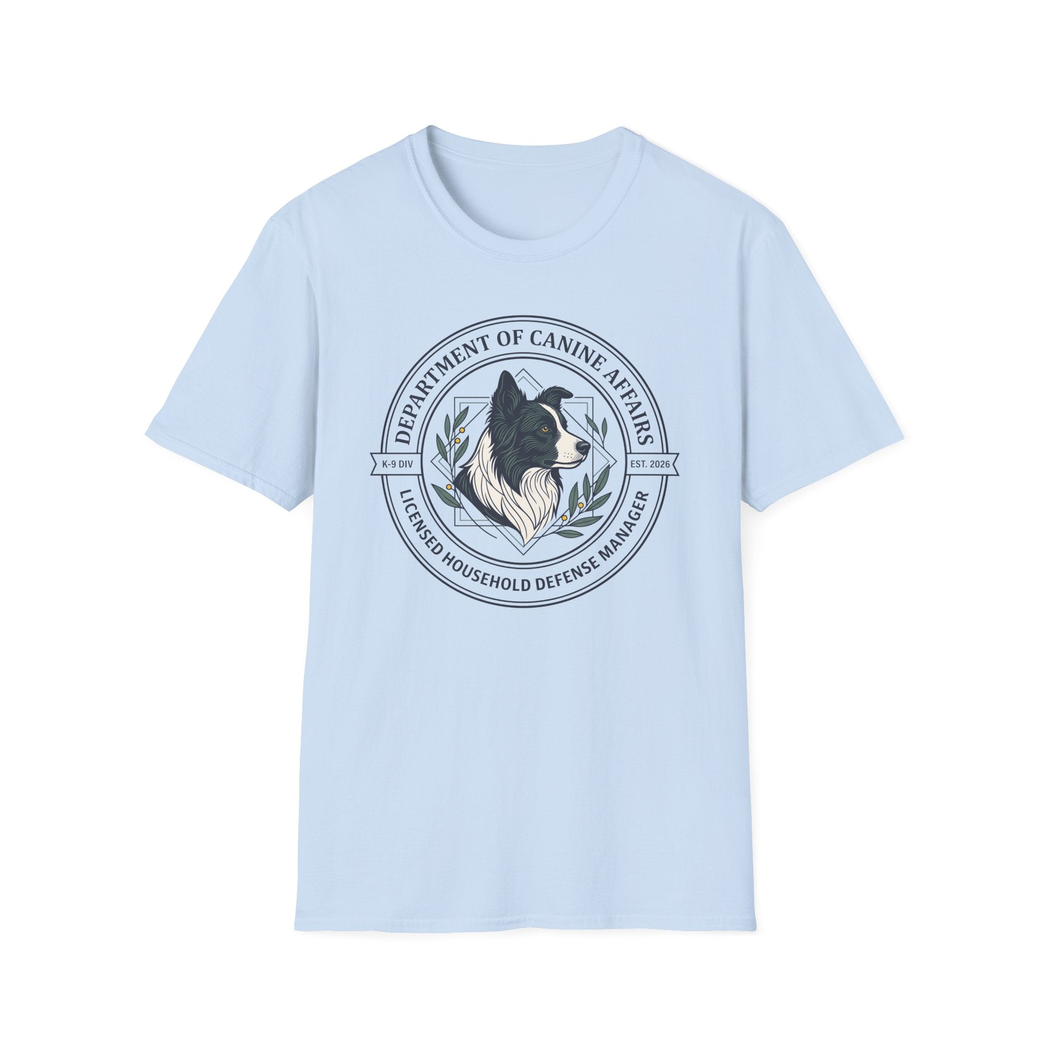 Border Collie K9 Department T-shirt