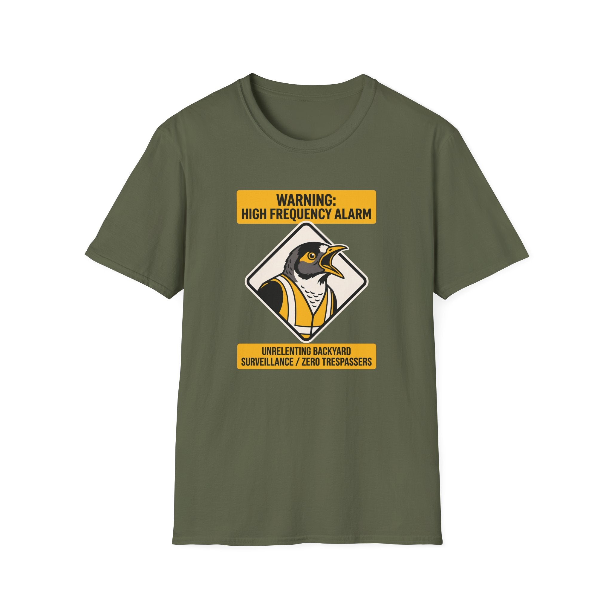 Noisy Miner Warning T-shirt