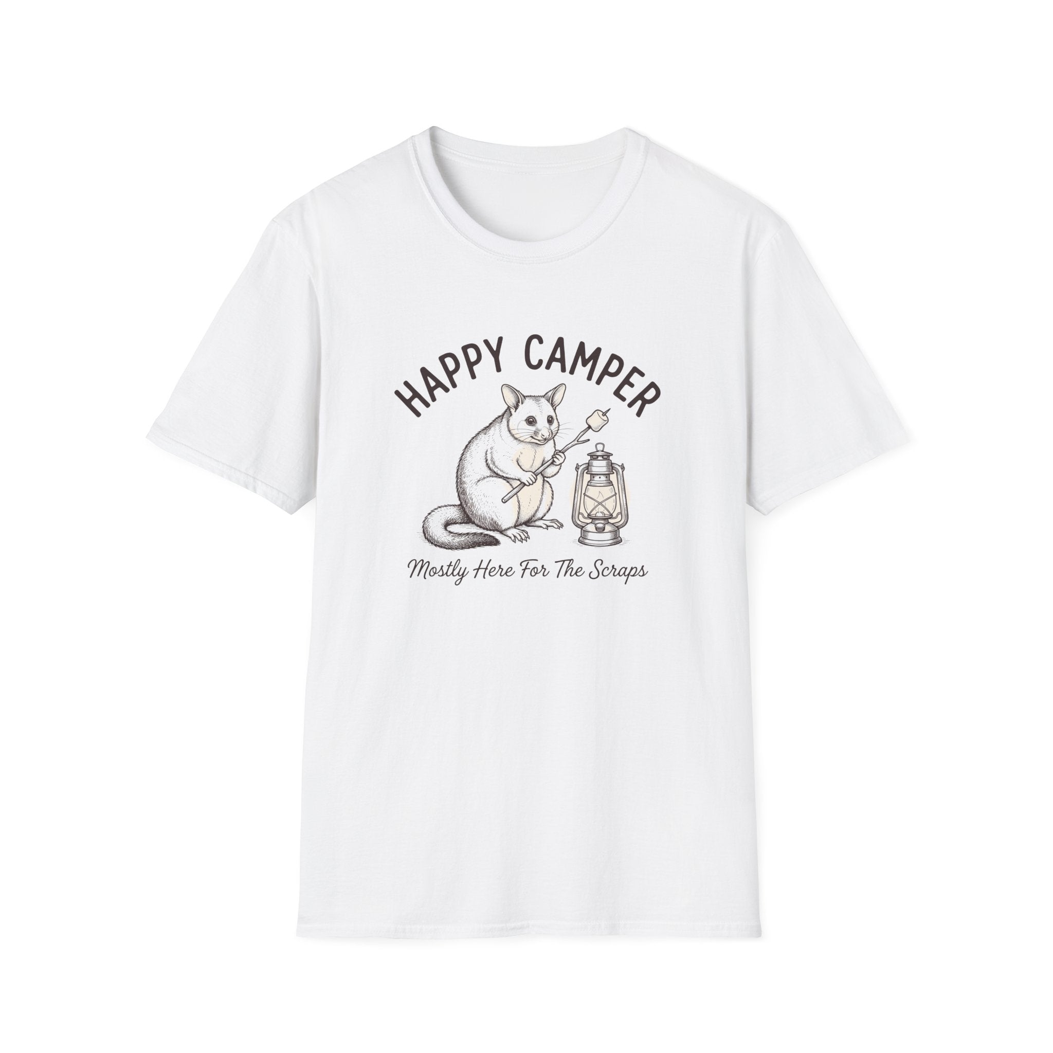Happy Camper Possum T-shirt