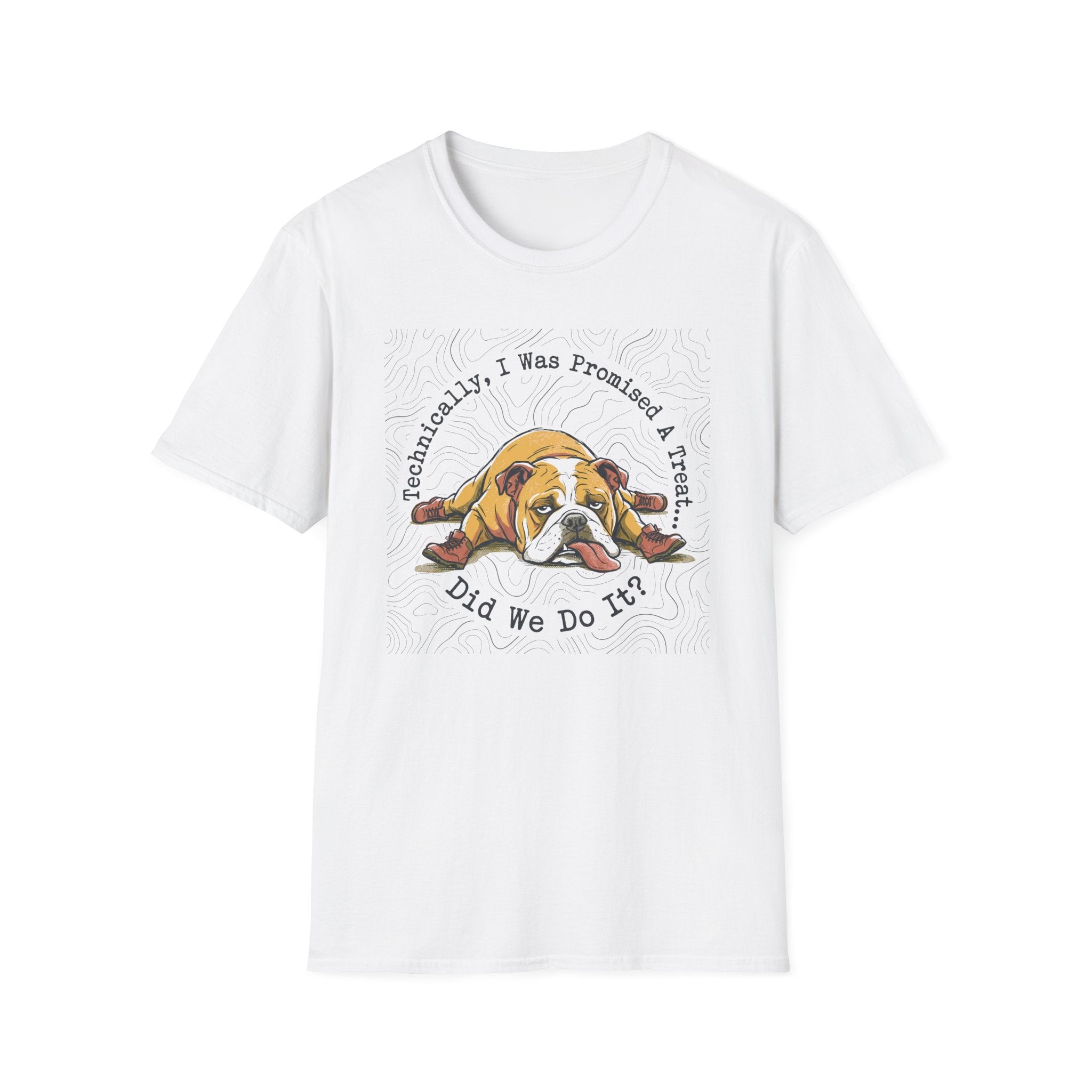 Did We Do It Bulldog T-shirt