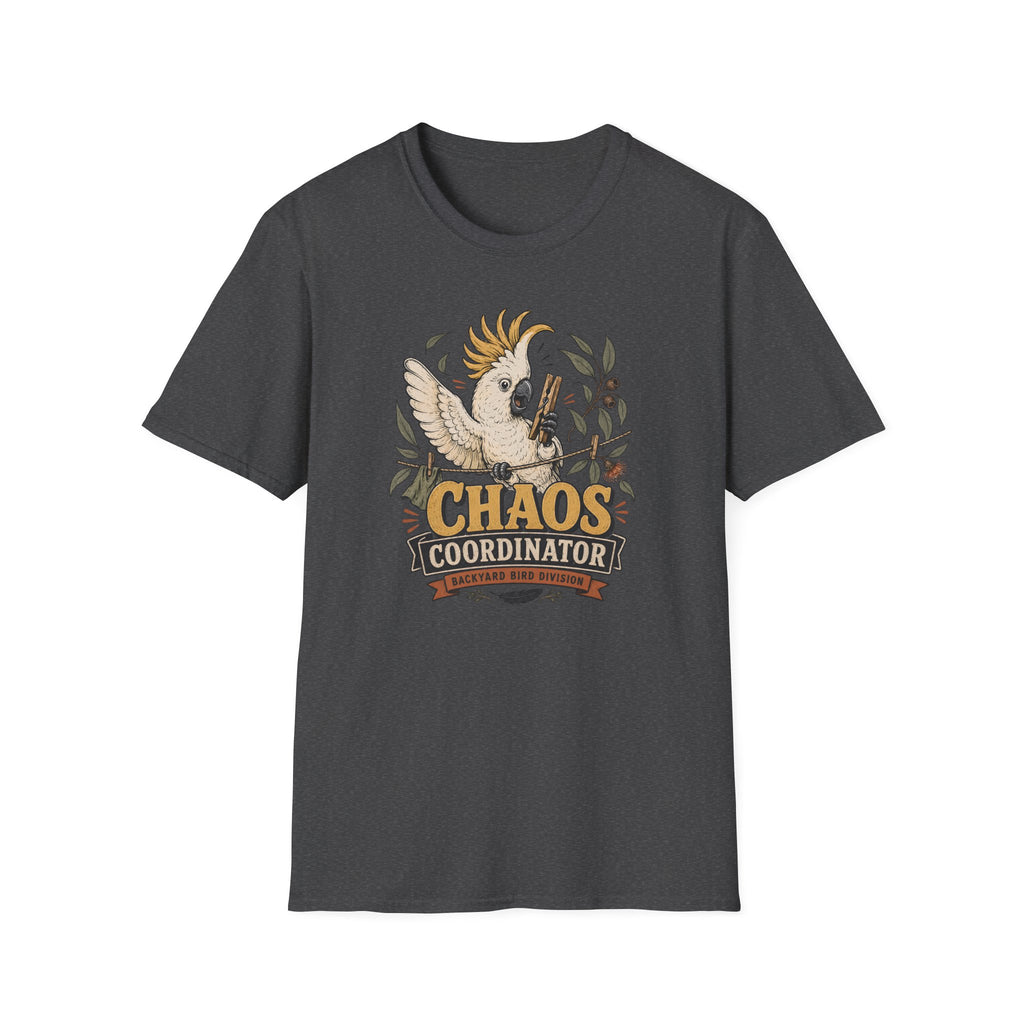 Chaos Coordinator Cockatoo T-shirt