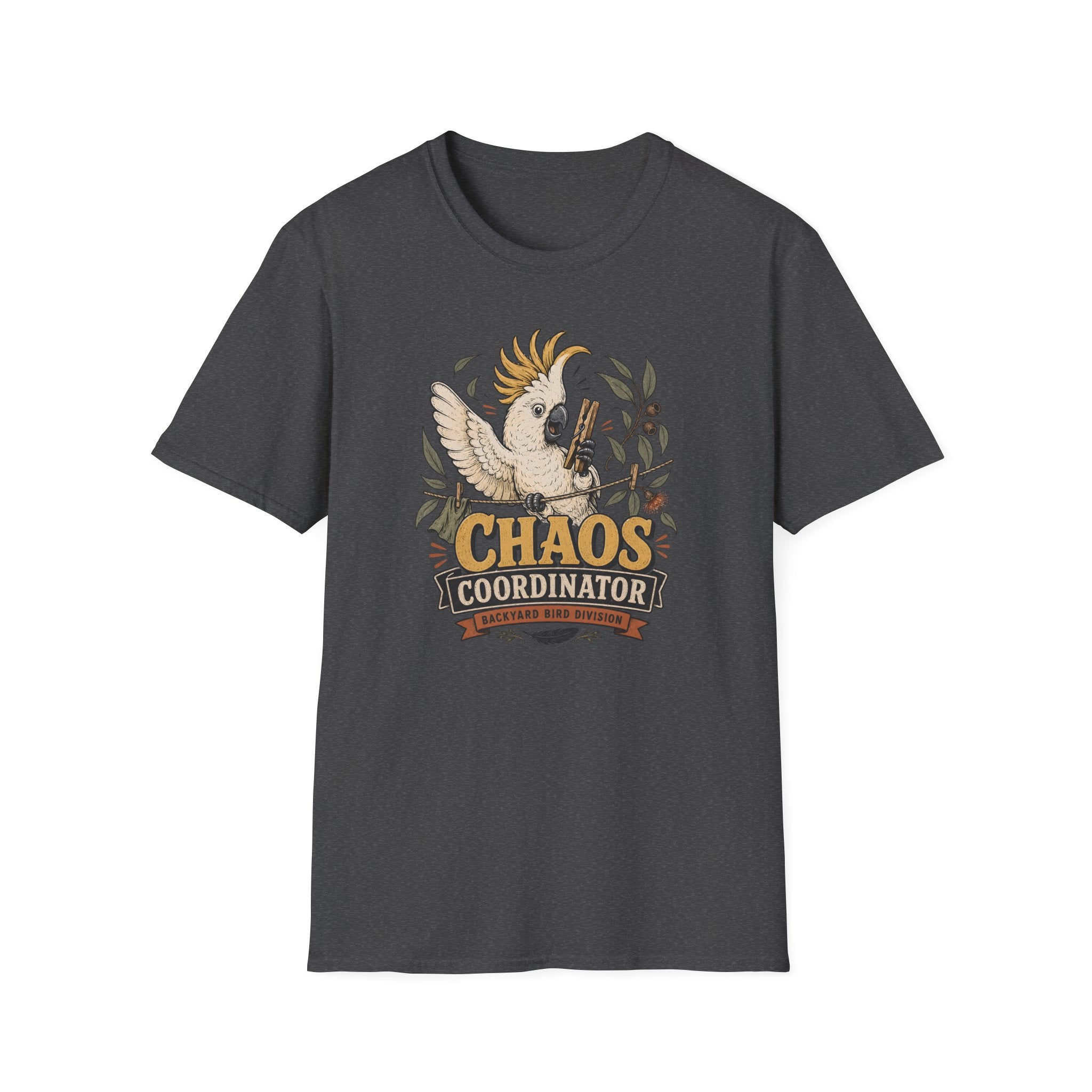 Chaos Coordinator Cockatoo T-shirt