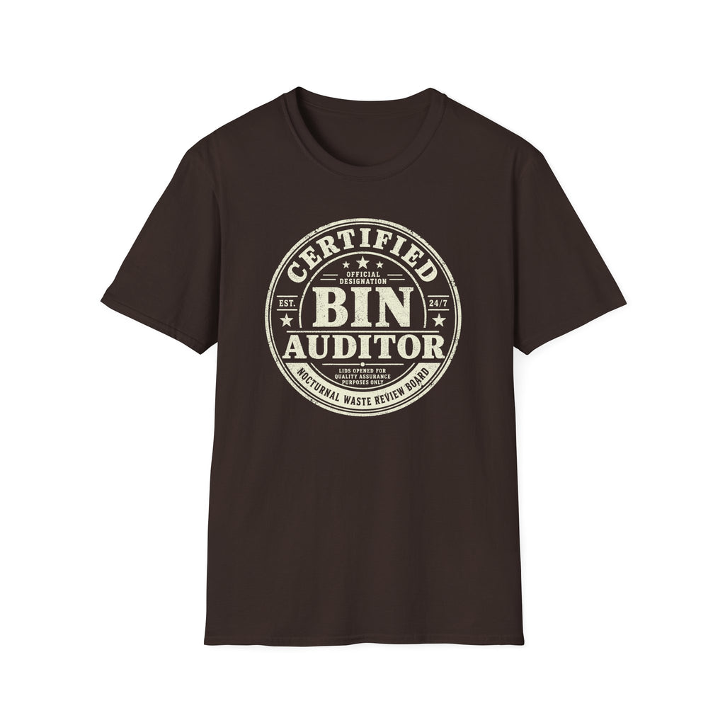 Certified Bin Auditor T-shirt