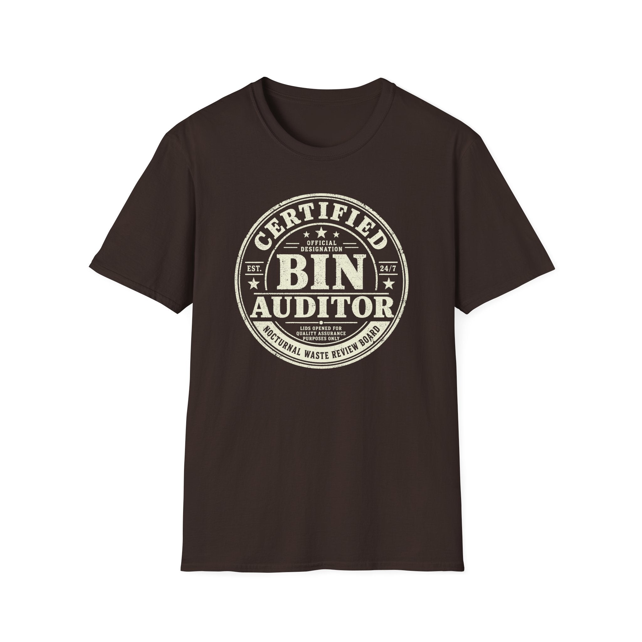 Certified Bin Auditor T-shirt