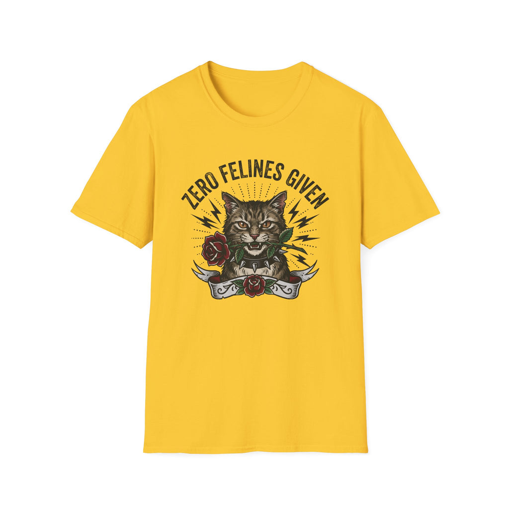 Zero Felines Given Cat T-shirt