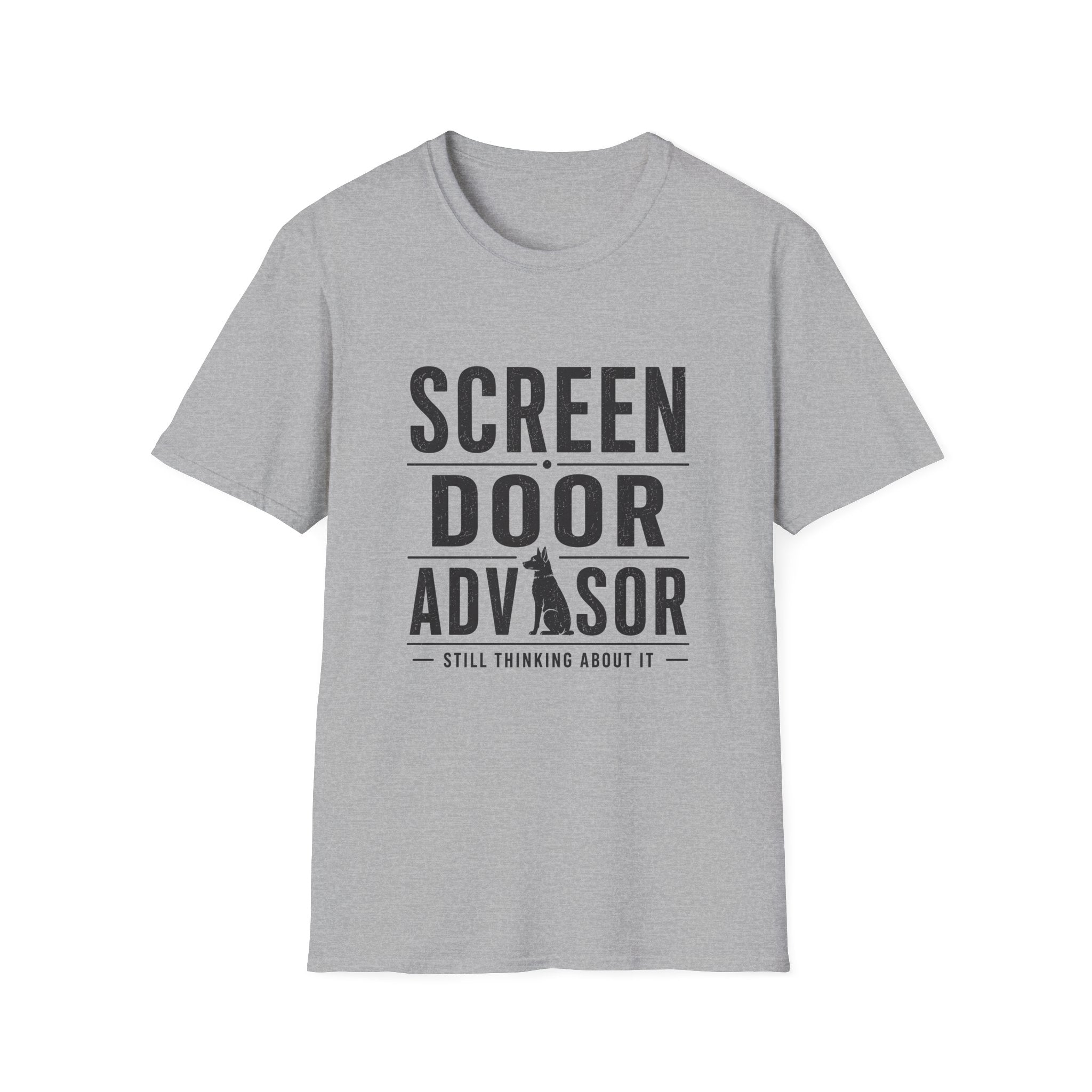 Screen Door Advisor Dog T-shirt