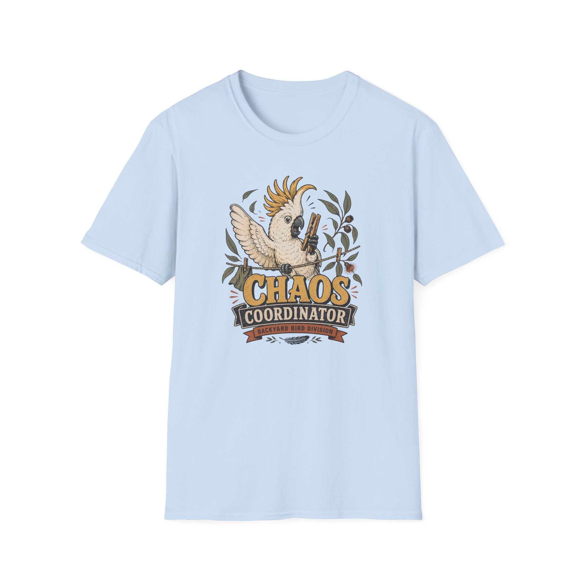 Chaos Coordinator Cockatoo T-shirt