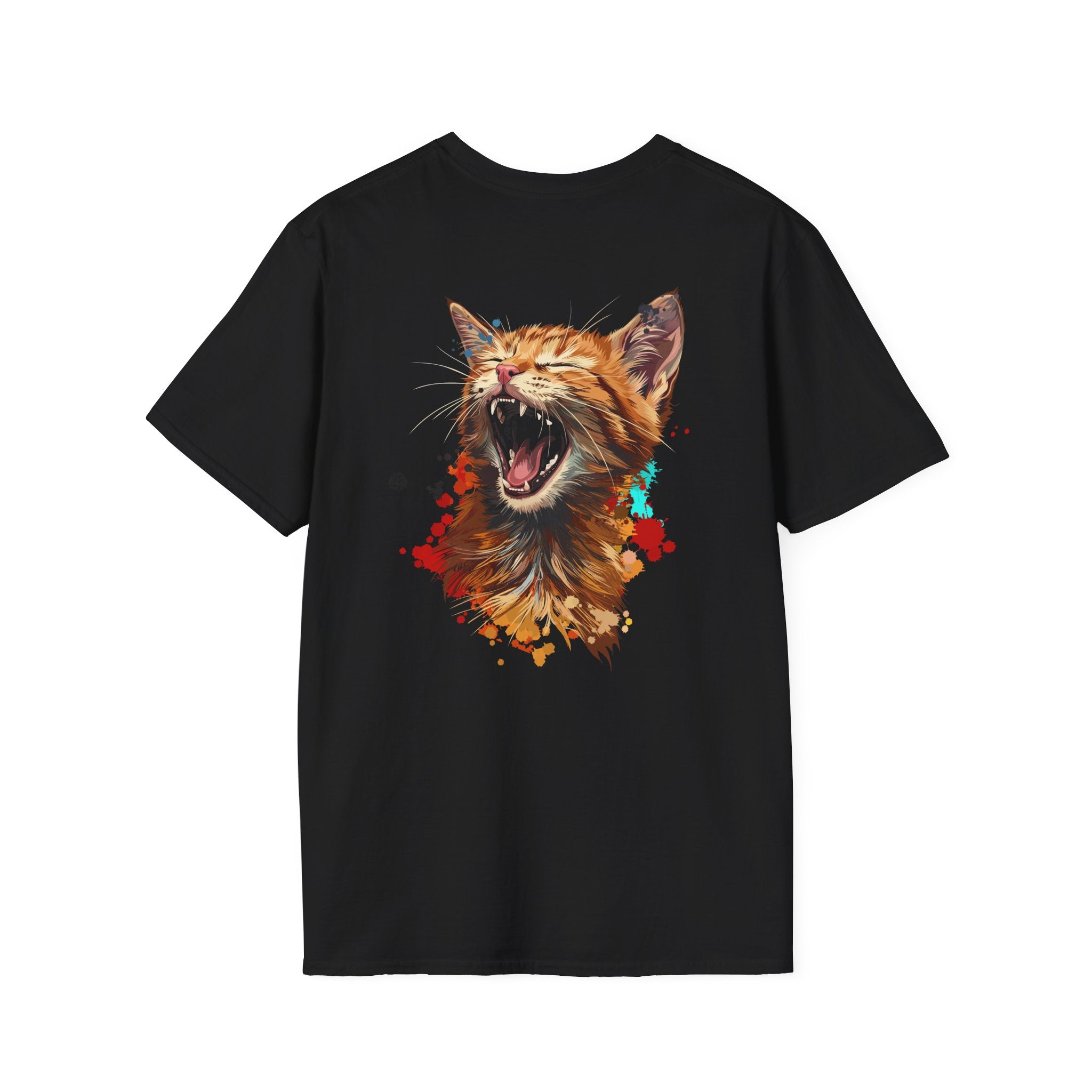Colorful Ginger Cat T-Shirt