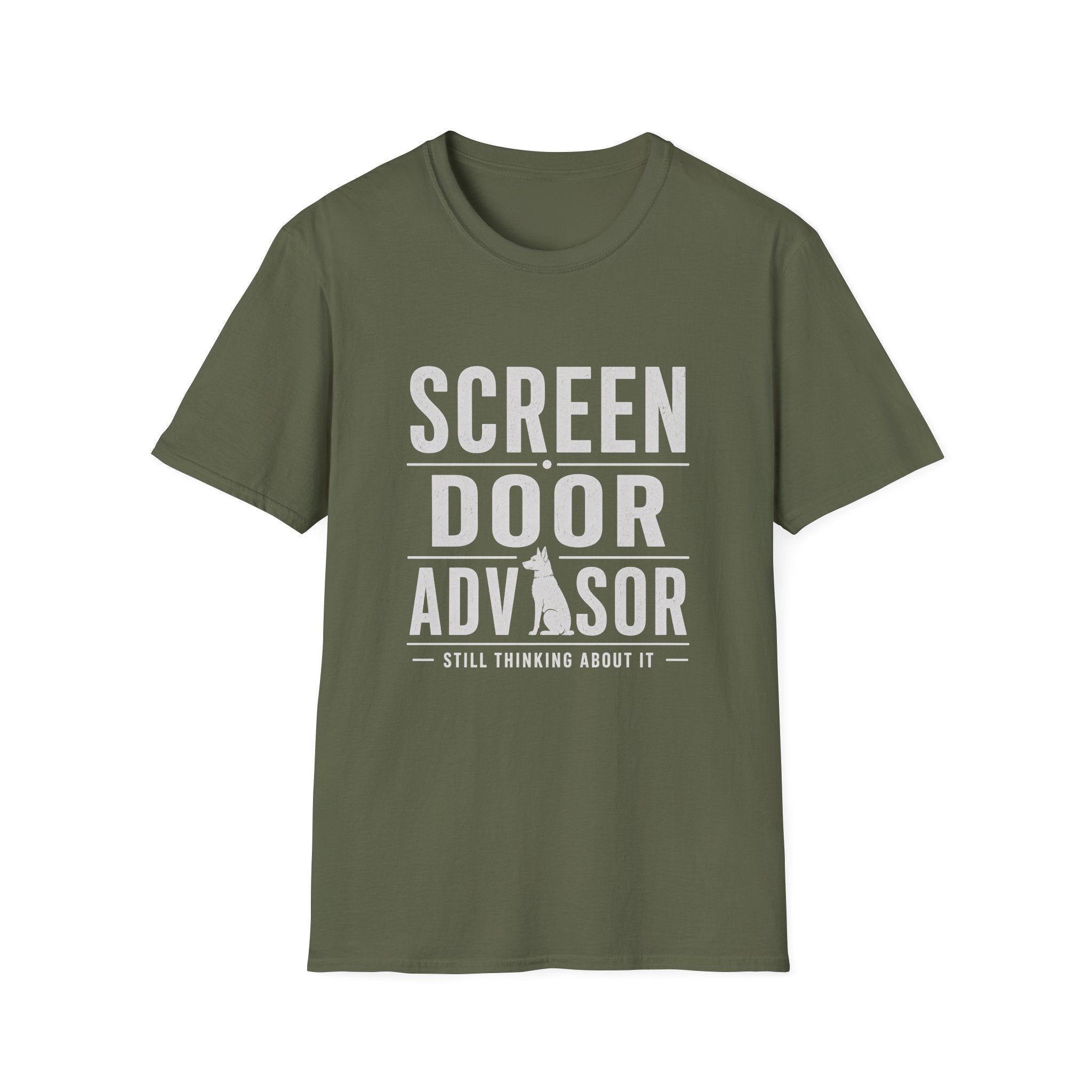 Screen Door Advisor Dog T-shirt
