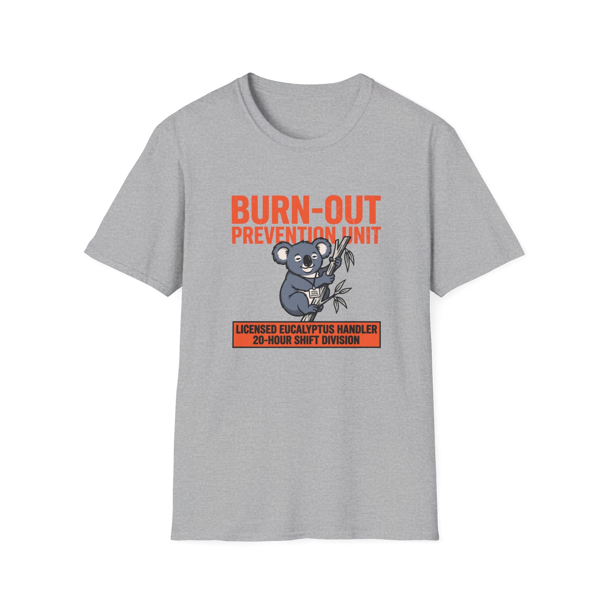 Koala Burnout Prevention T-shirt