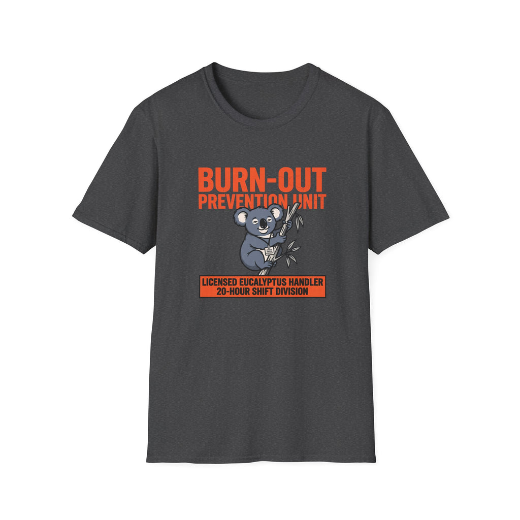 Koala Burnout Prevention T-shirt