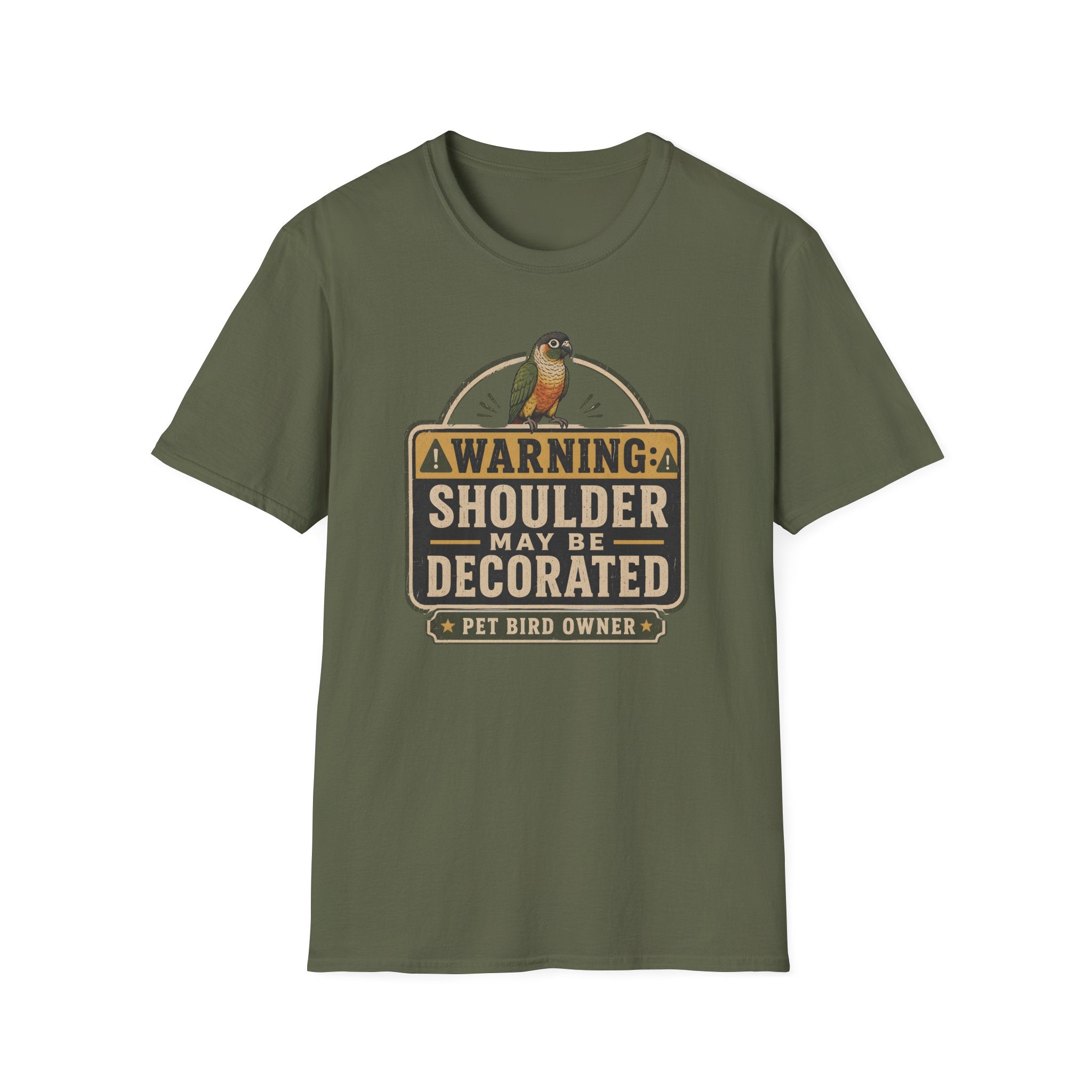 Warning Decoration Conure T-shirt