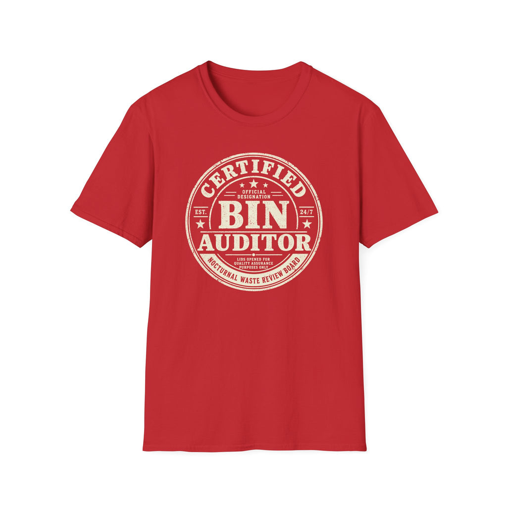 Certified Bin Auditor T-shirt