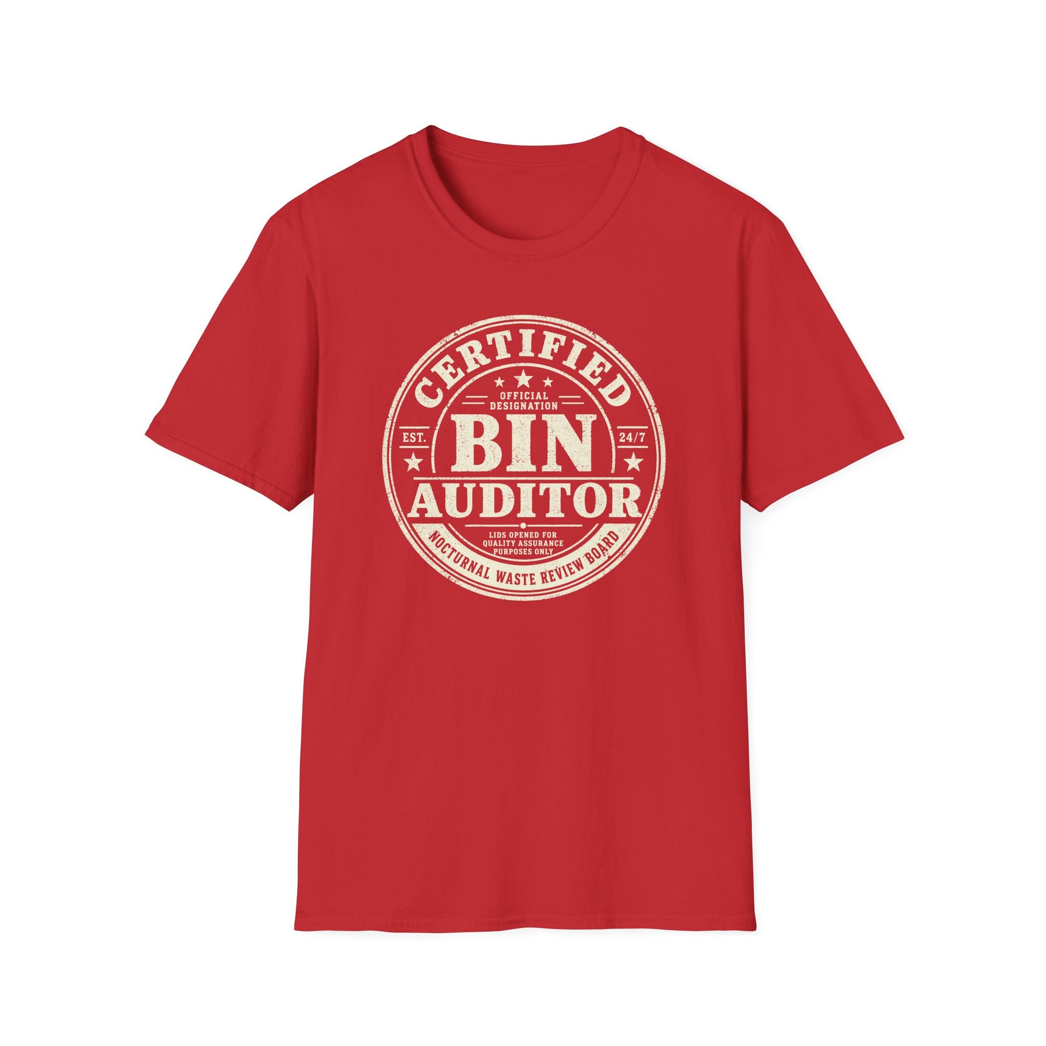 Certified Bin Auditor T-shirt