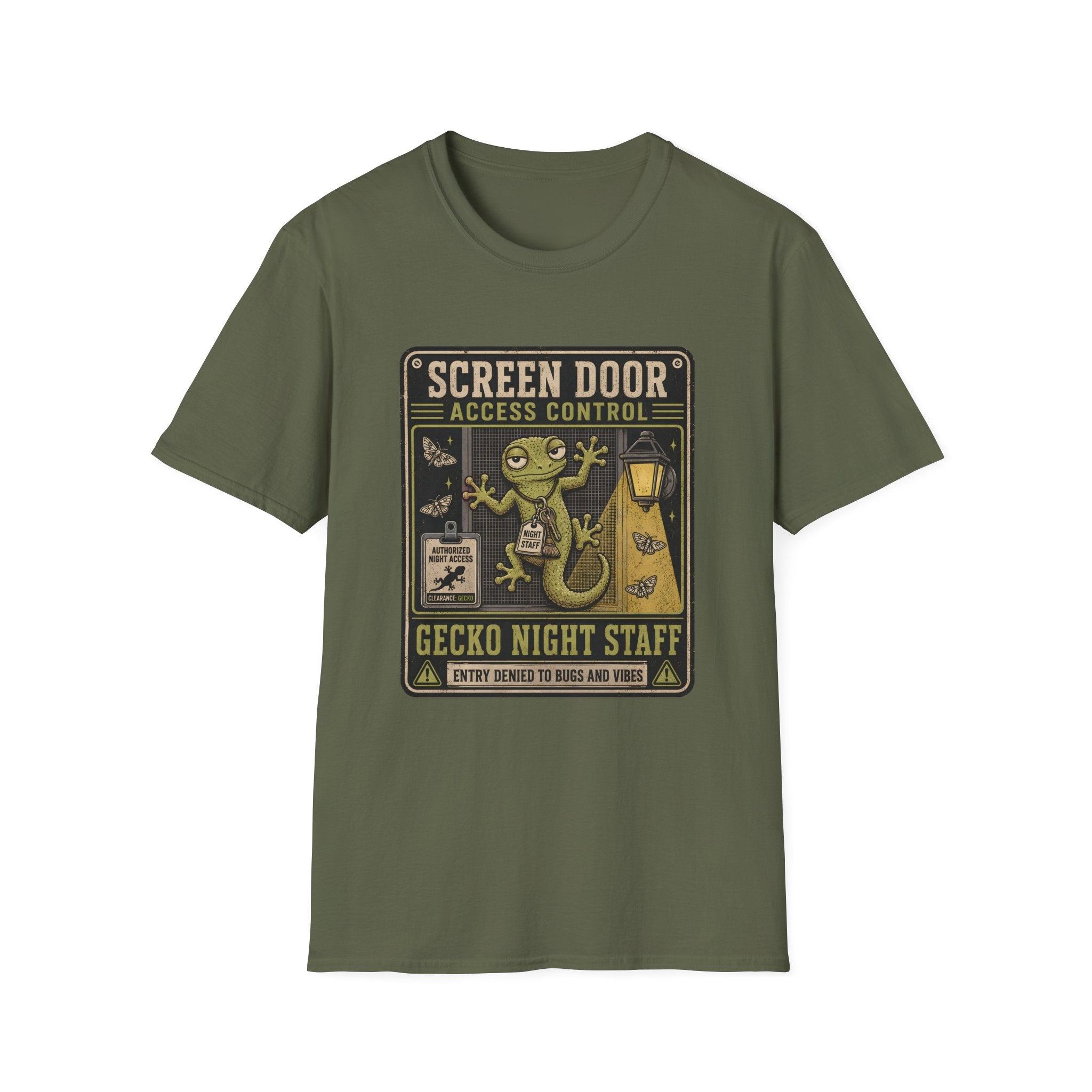 Screen Door Gecko T-shirt