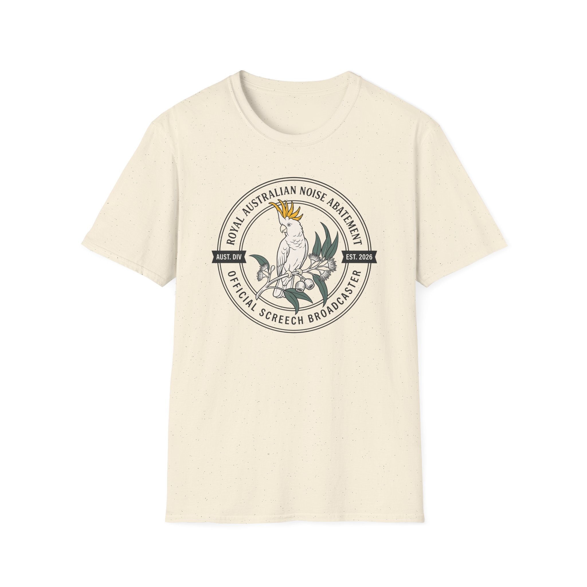 Noise Abatement Cockatoo T-shirt