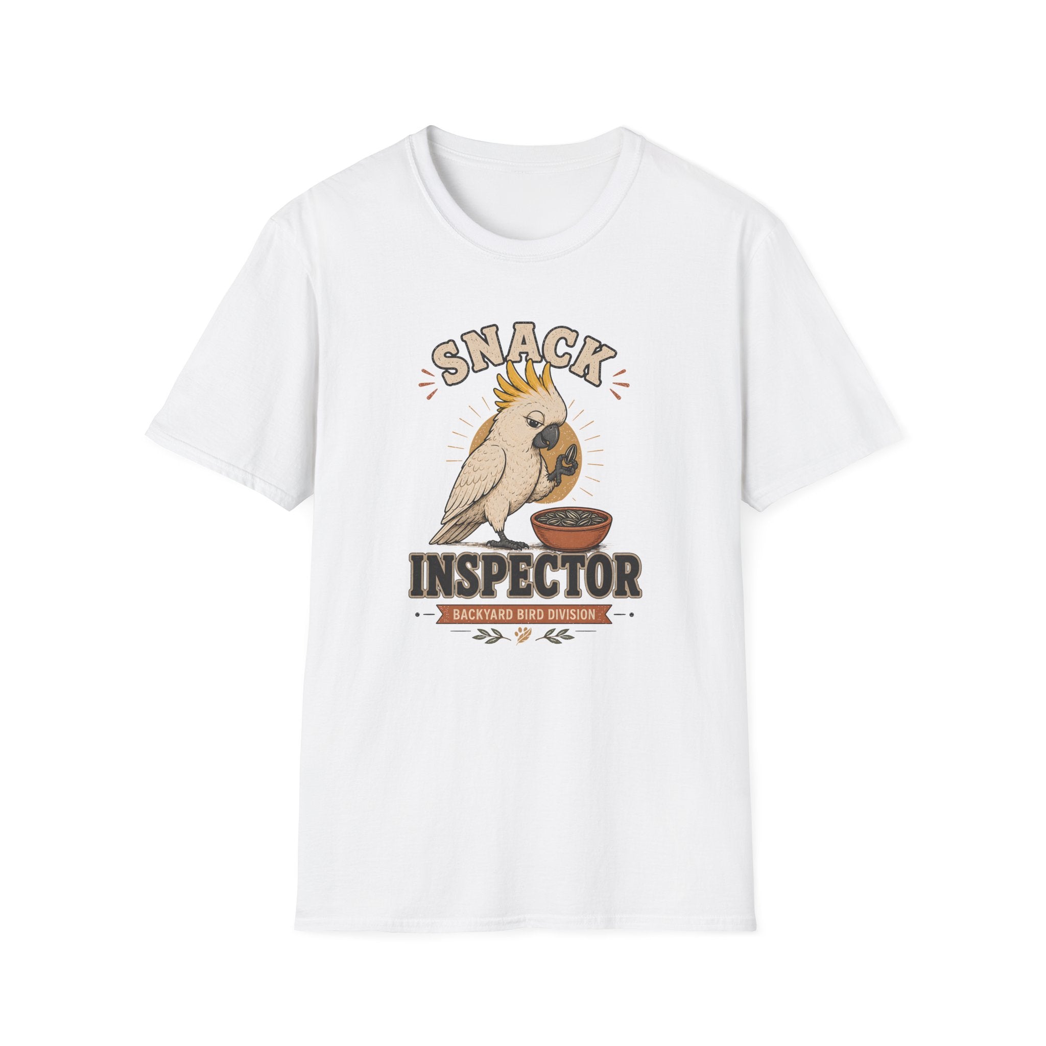 Snack Inspector Cockatoo T-shirt