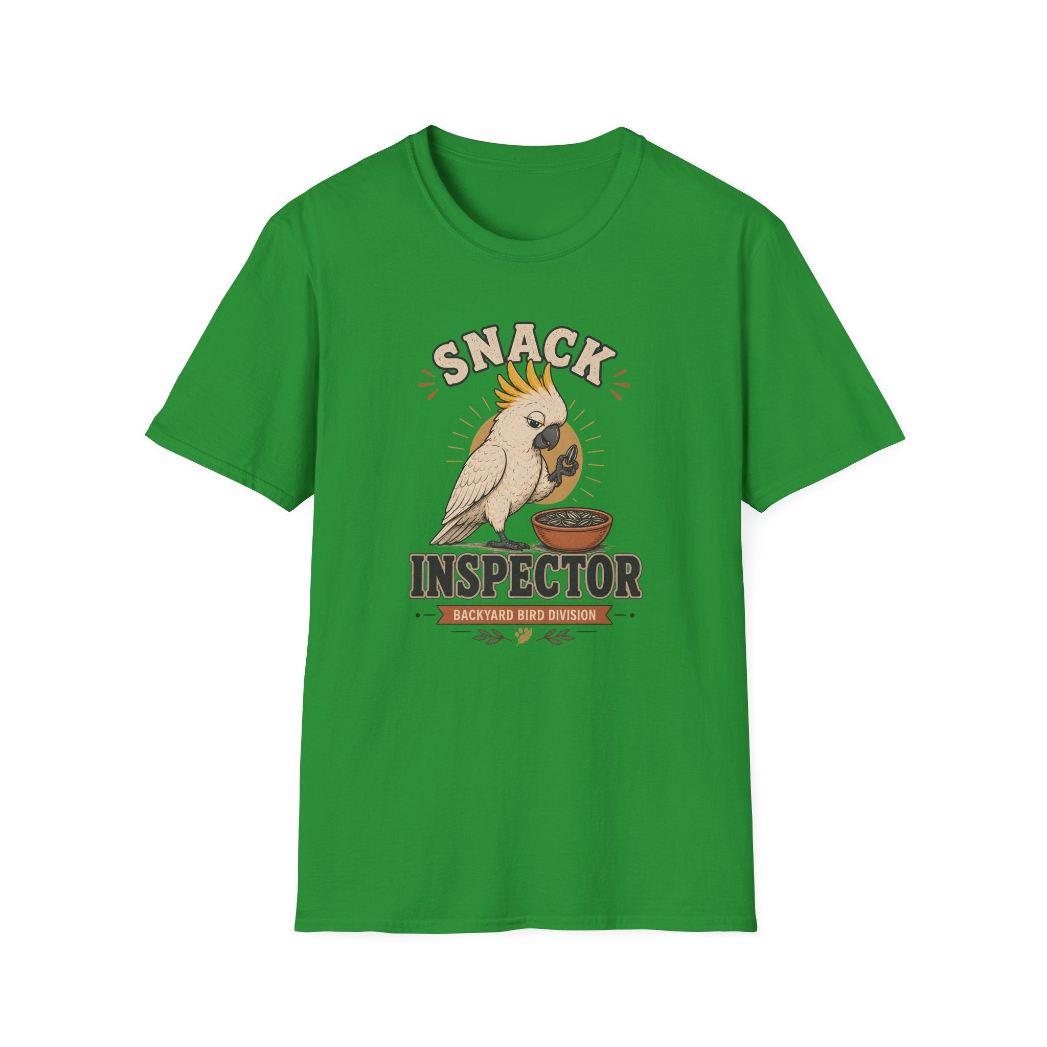 Snack Inspector Cockatoo T-shirt