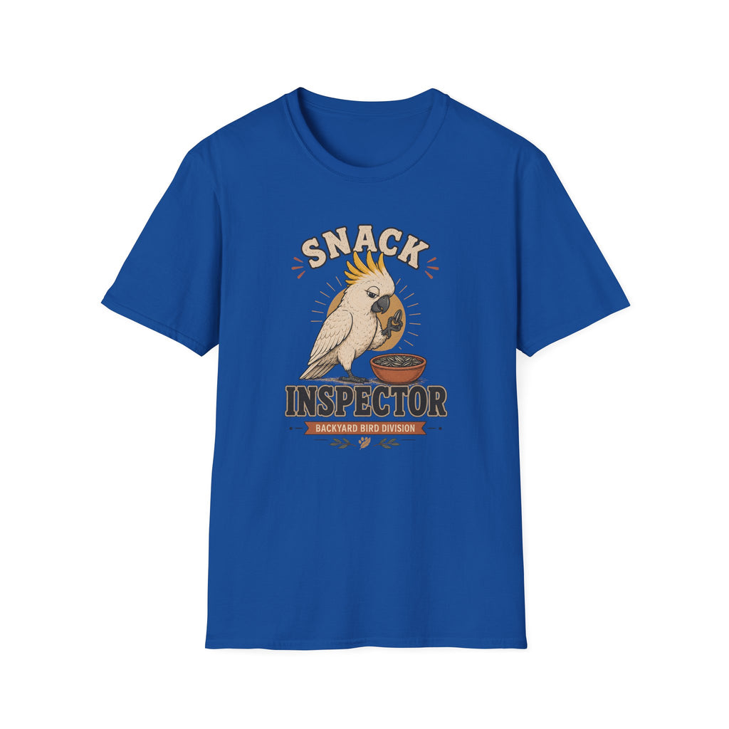 Snack Inspector Cockatoo T-shirt