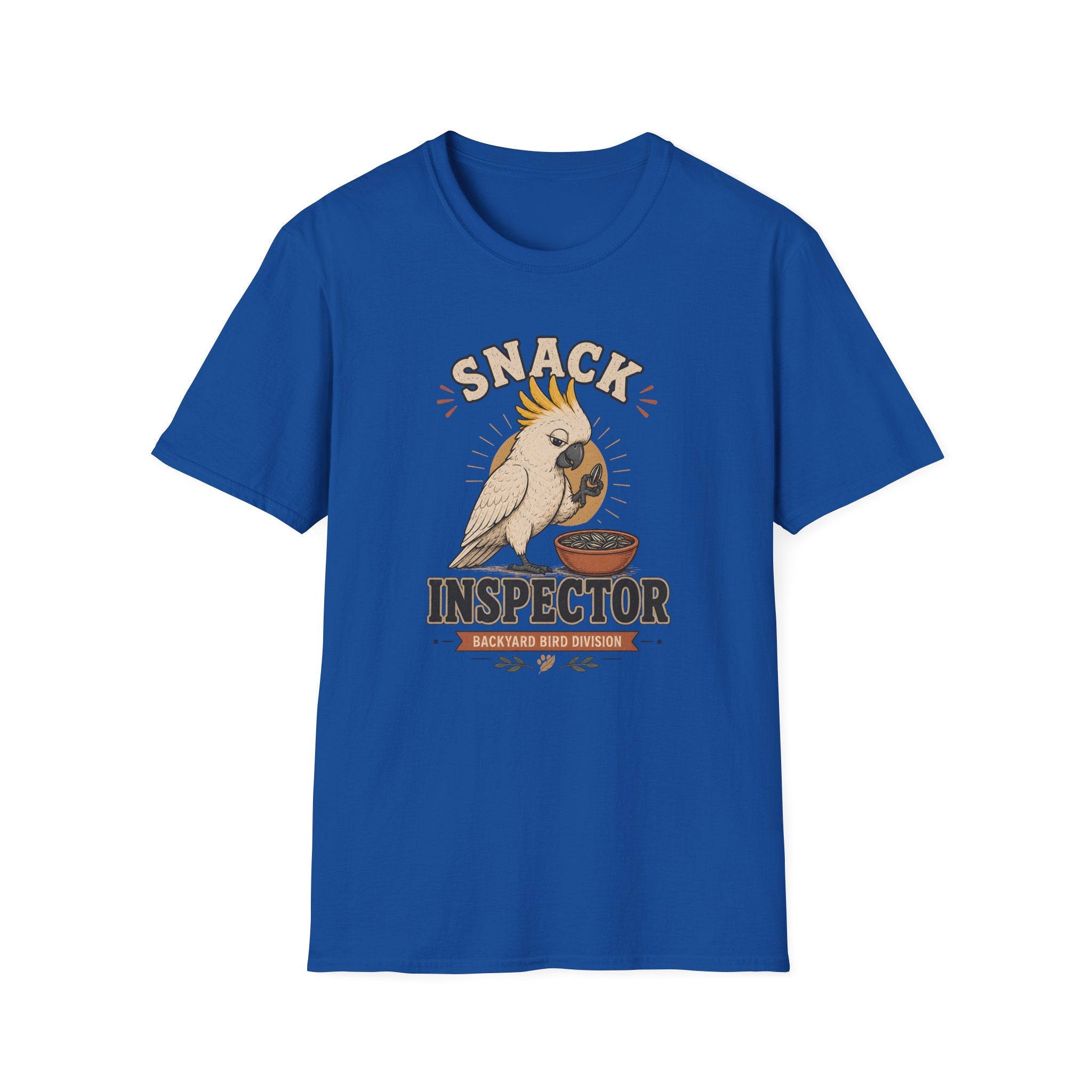 Snack Inspector Cockatoo T-shirt