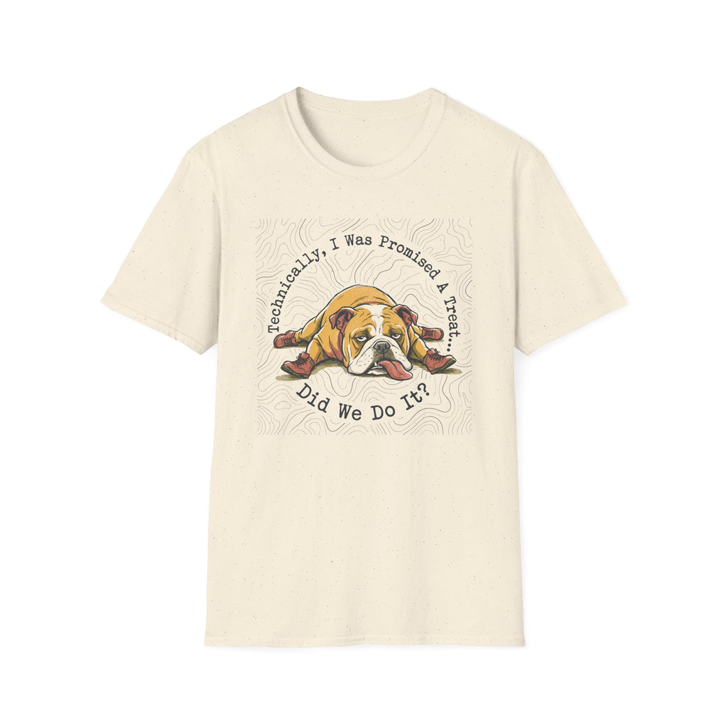 Did We Do It Bulldog T-shirt