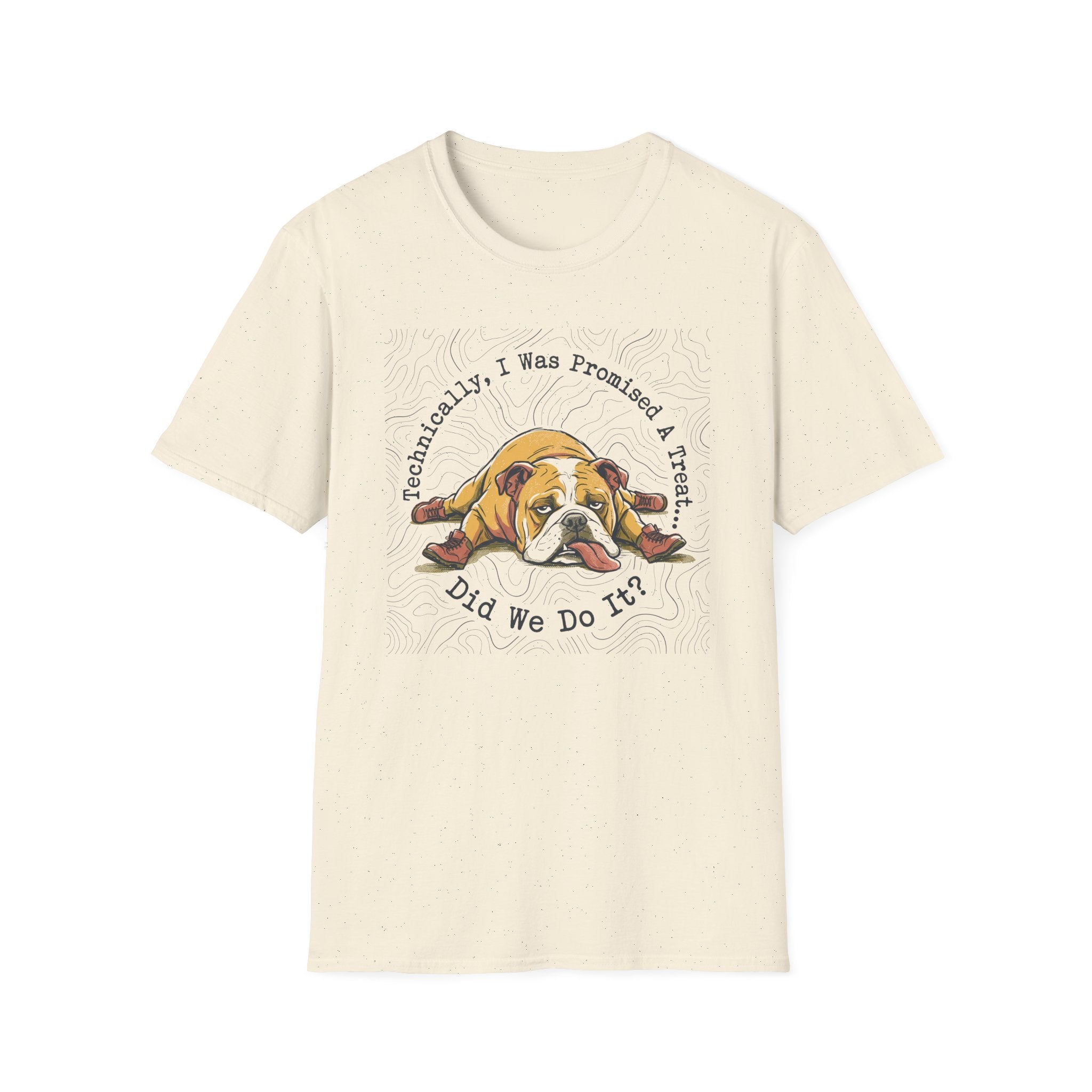 Did We Do It Bulldog T-shirt