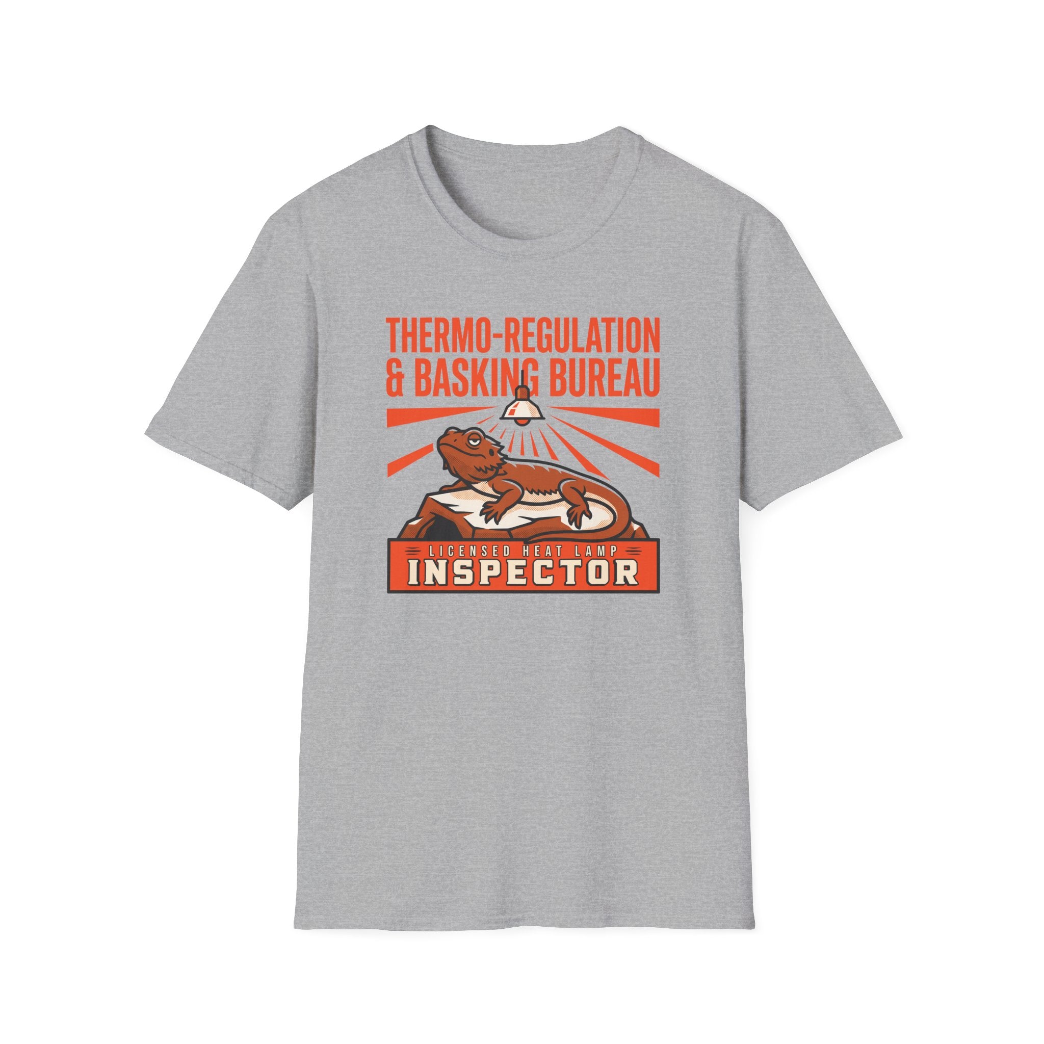 Basking Bureau Bearded Dragon T-shirt
