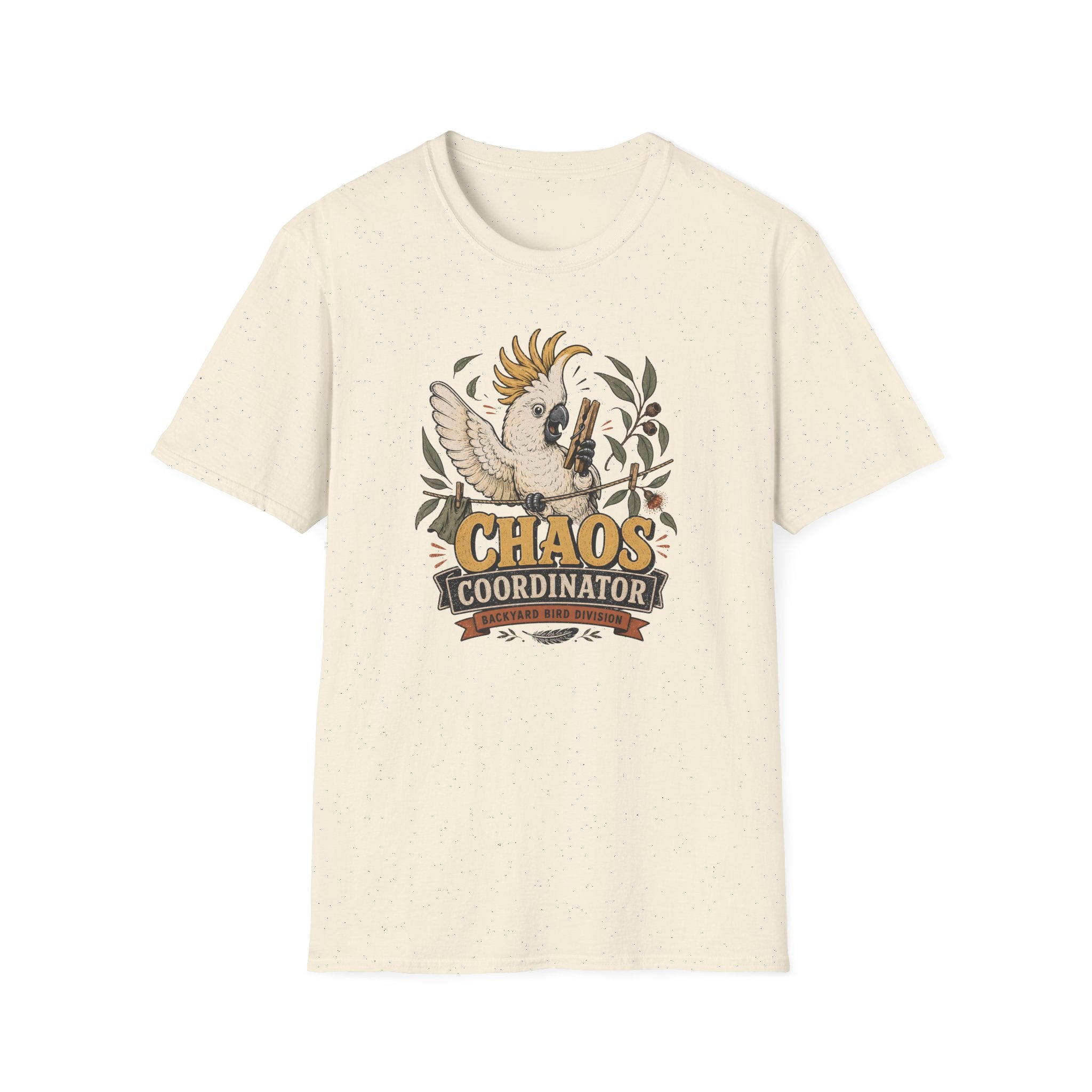 Chaos Coordinator Cockatoo T-shirt