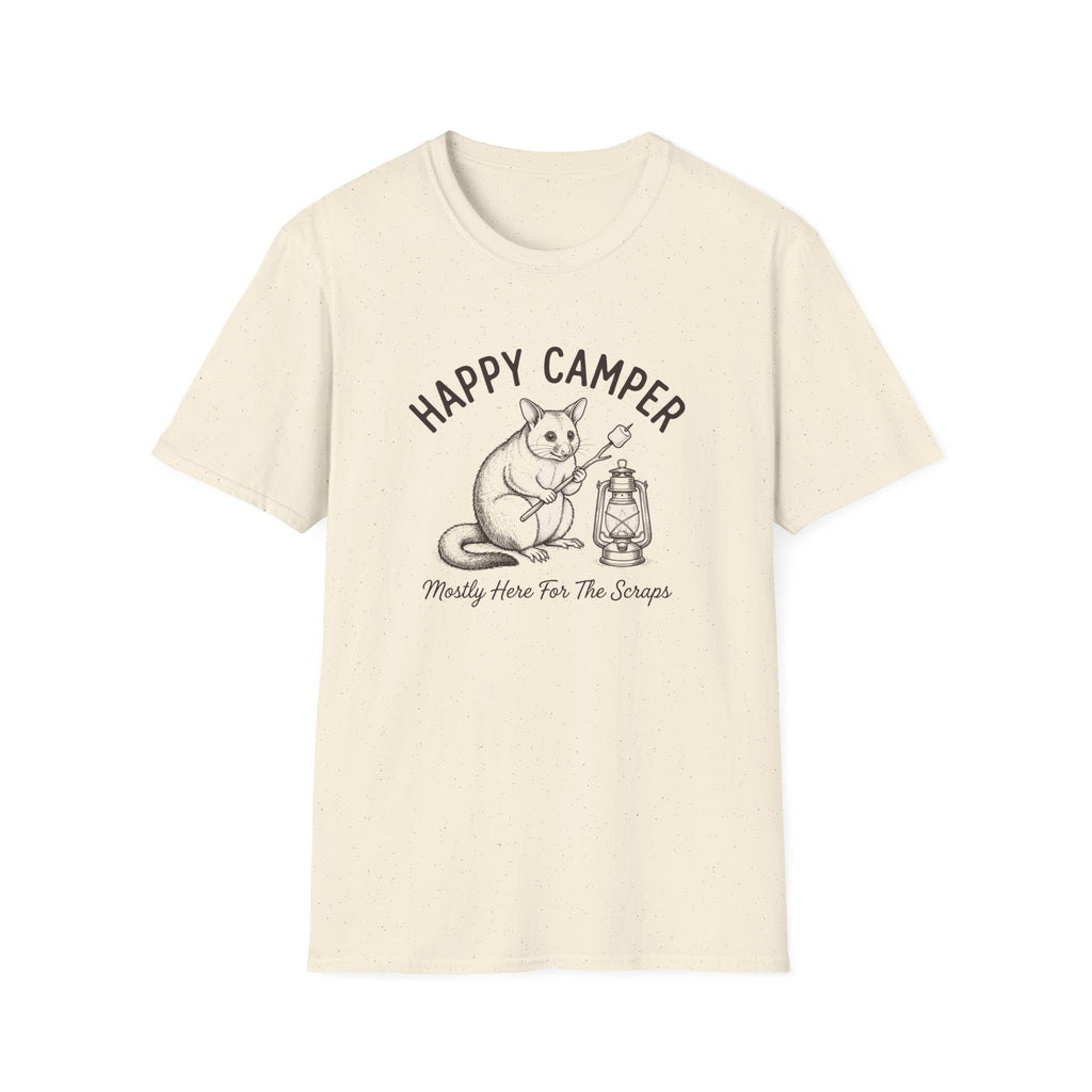 Happy Camper Possum T-shirt