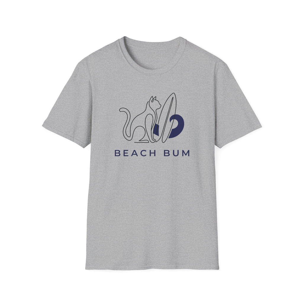 Beach Bum Cat T-shirt
