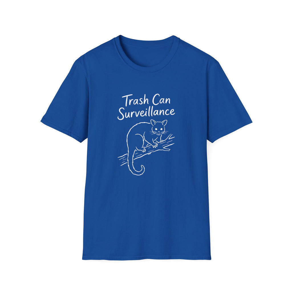 Trashcan Surveillance Possum T-shirt