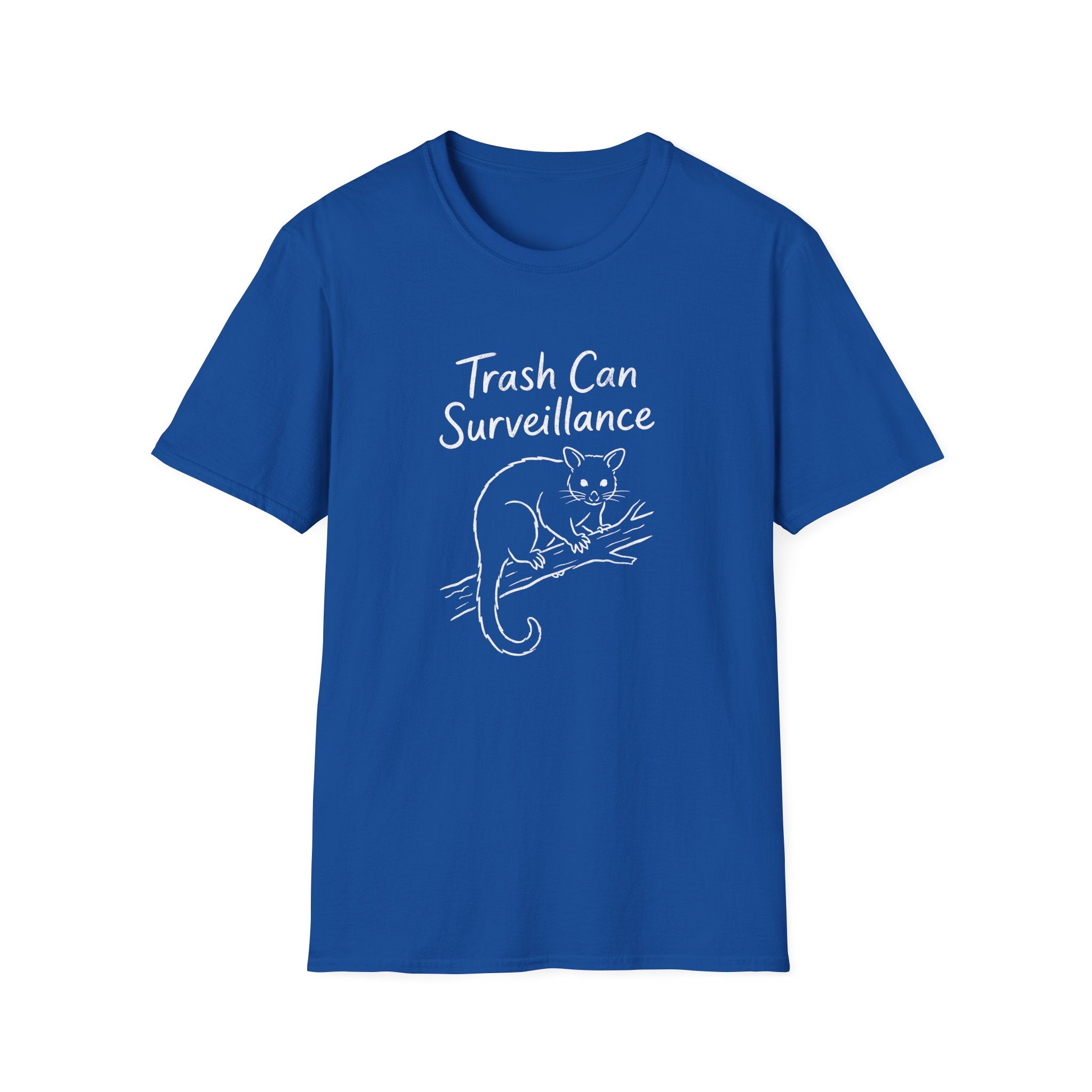 Trashcan Surveillance Possum T-shirt